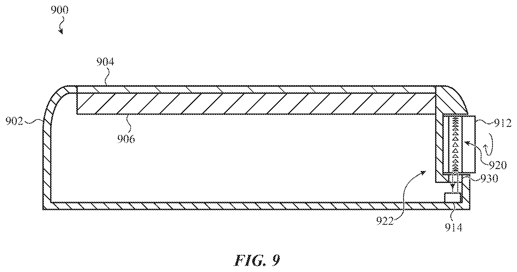Patent US12104934 Figure 11 – Cylindrical retroreflector array for rotation tracking