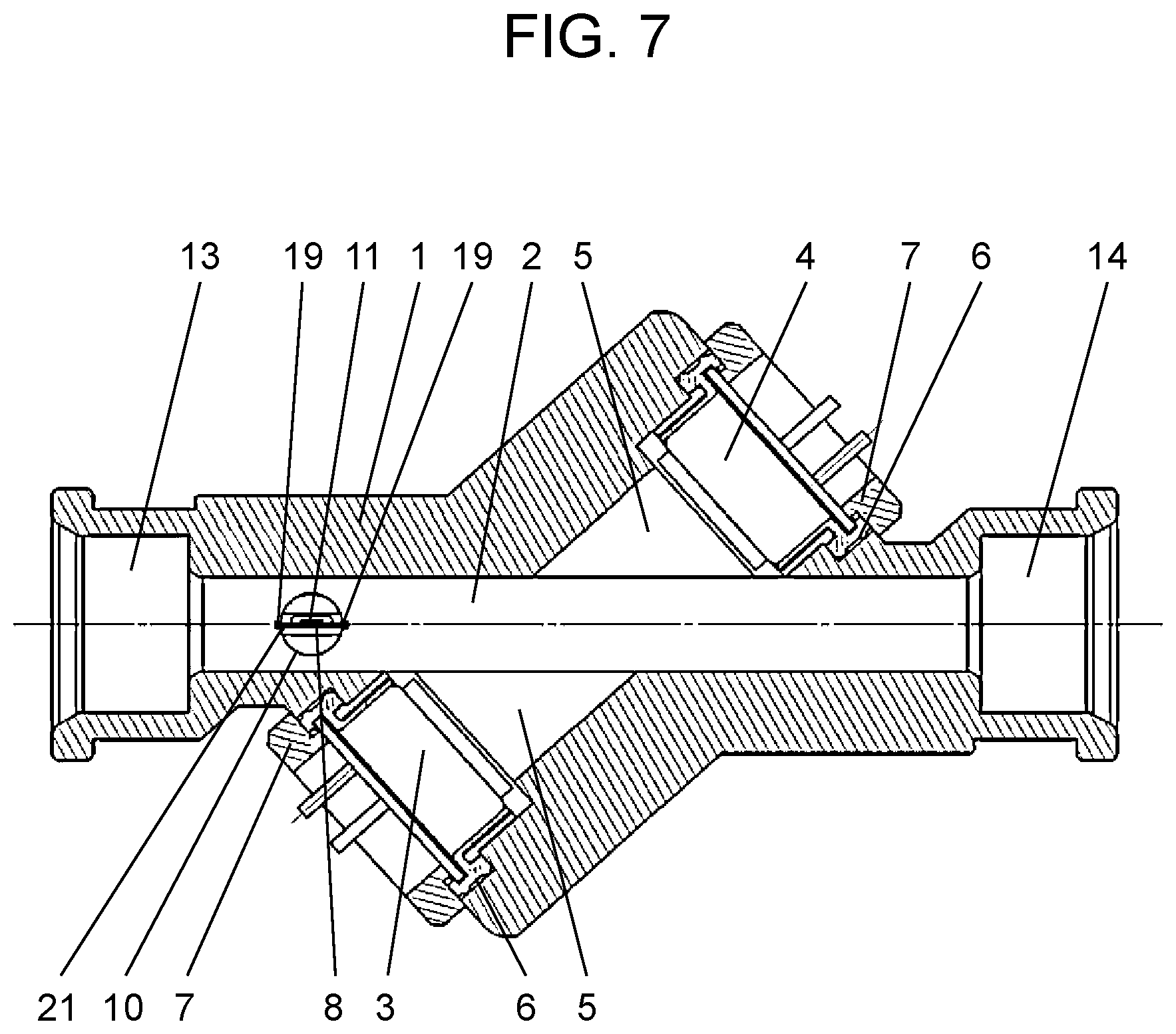 Patent US12104937 Figure 5 – Ultrasonic flowmeter
