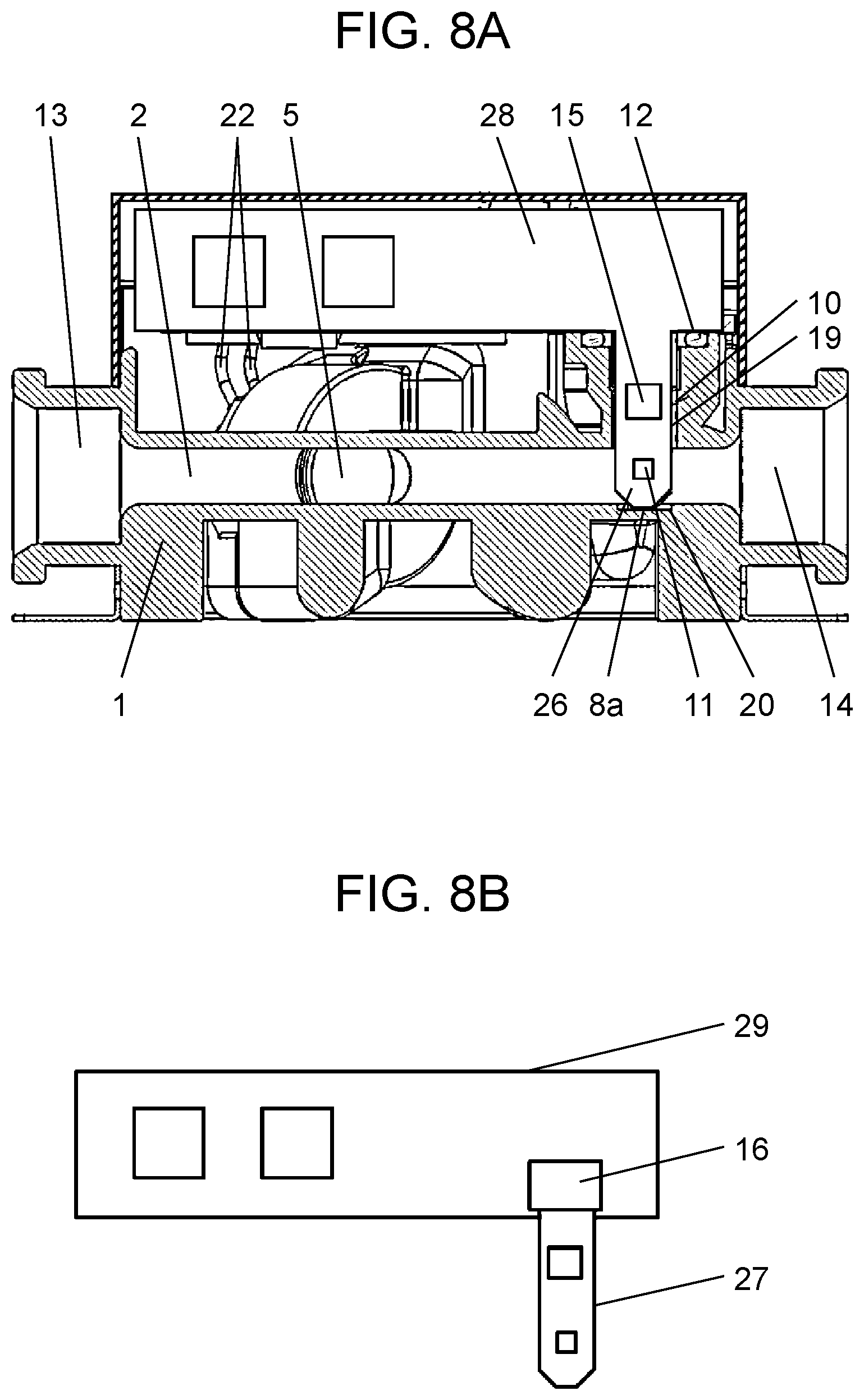 Patent US12104937 Figure 6 – Ultrasonic flowmeter