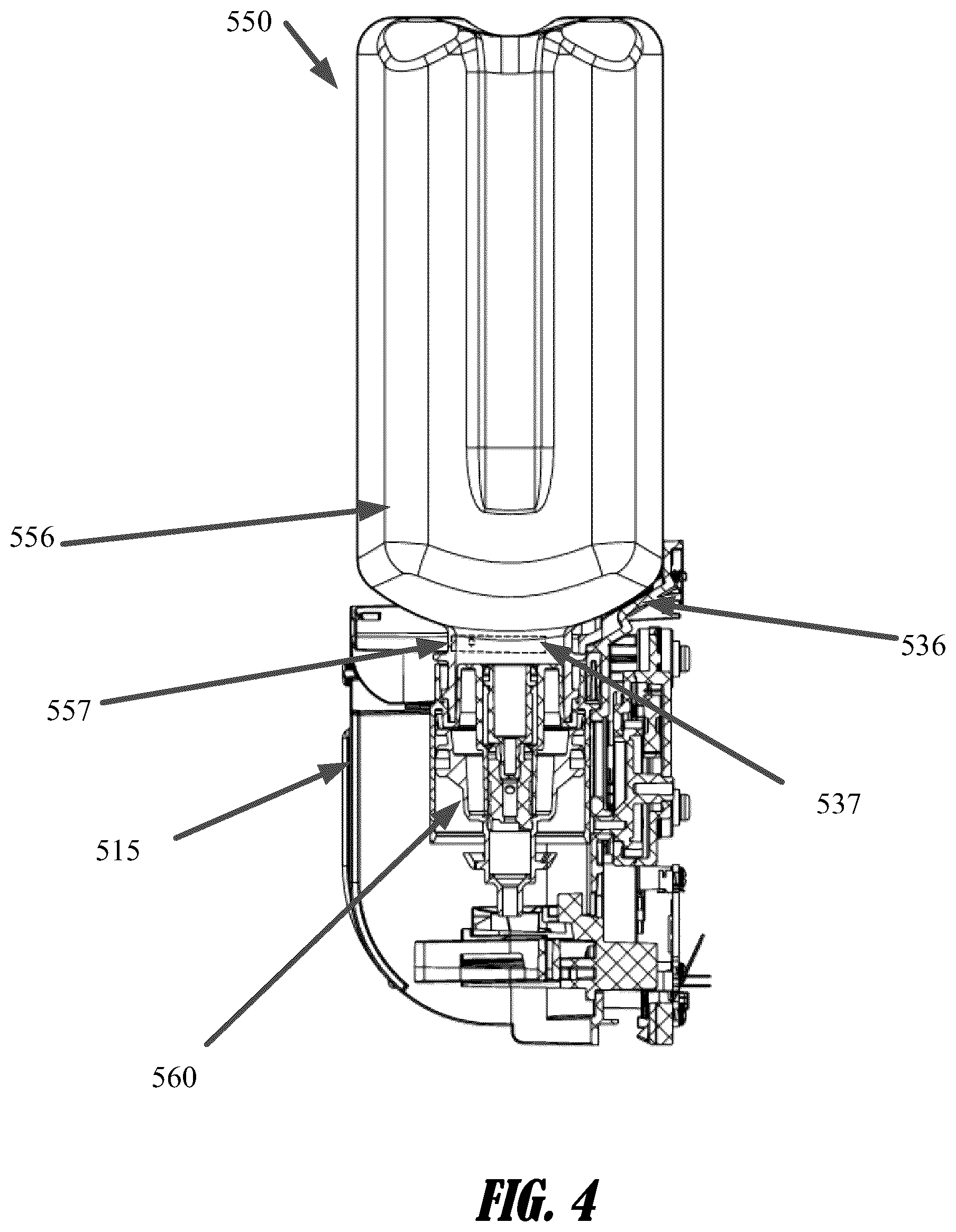 Patent US12104941 Figure 4 – Product level detection apparatuses and systems for fluid dispensers