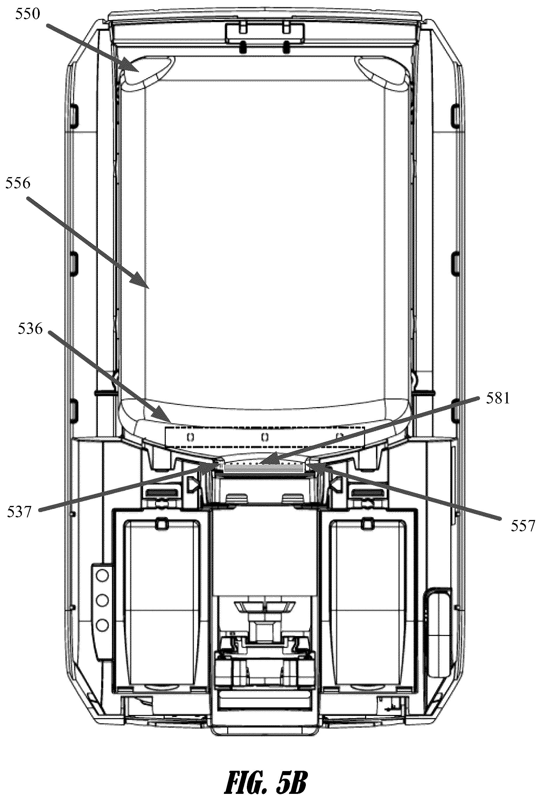Patent US12104941 Figure 6 – Product level detection apparatuses and systems for fluid dispensers