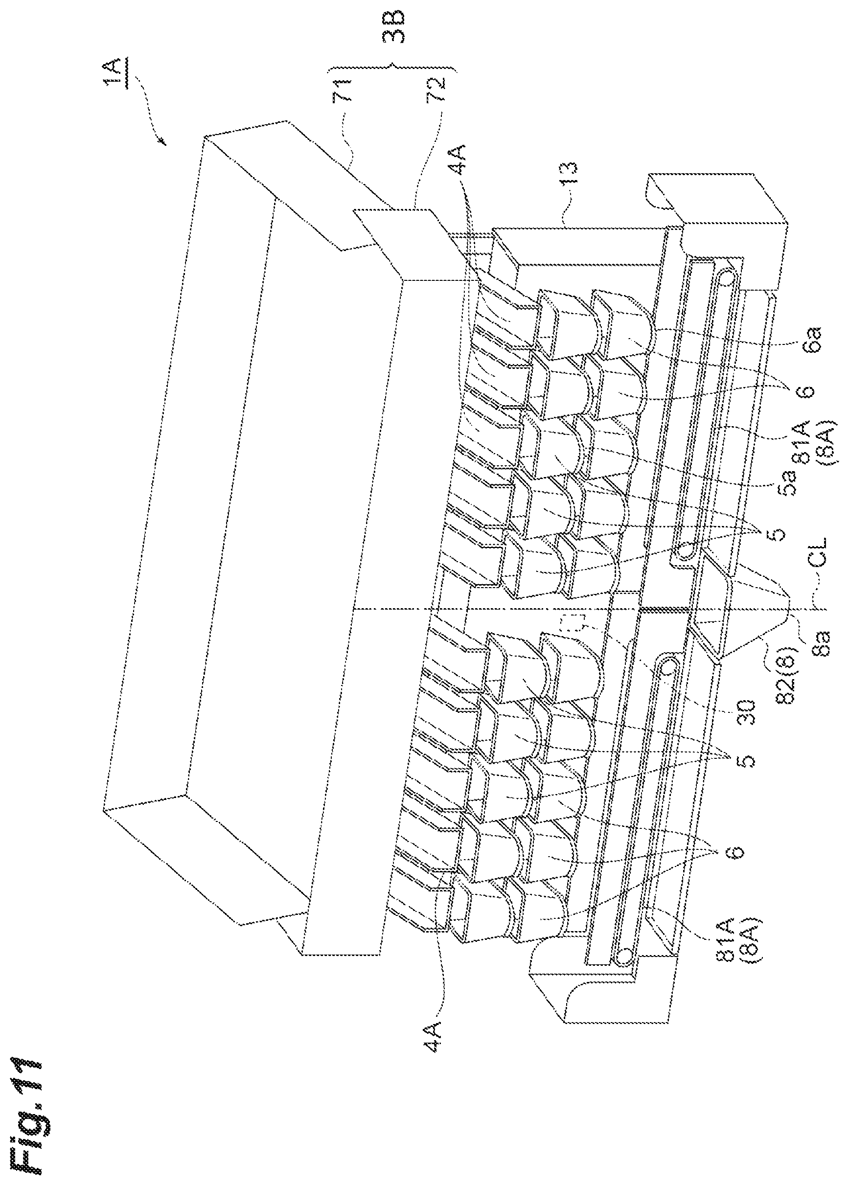 Patent US12104944 Figure 11 – Combination weighing device
