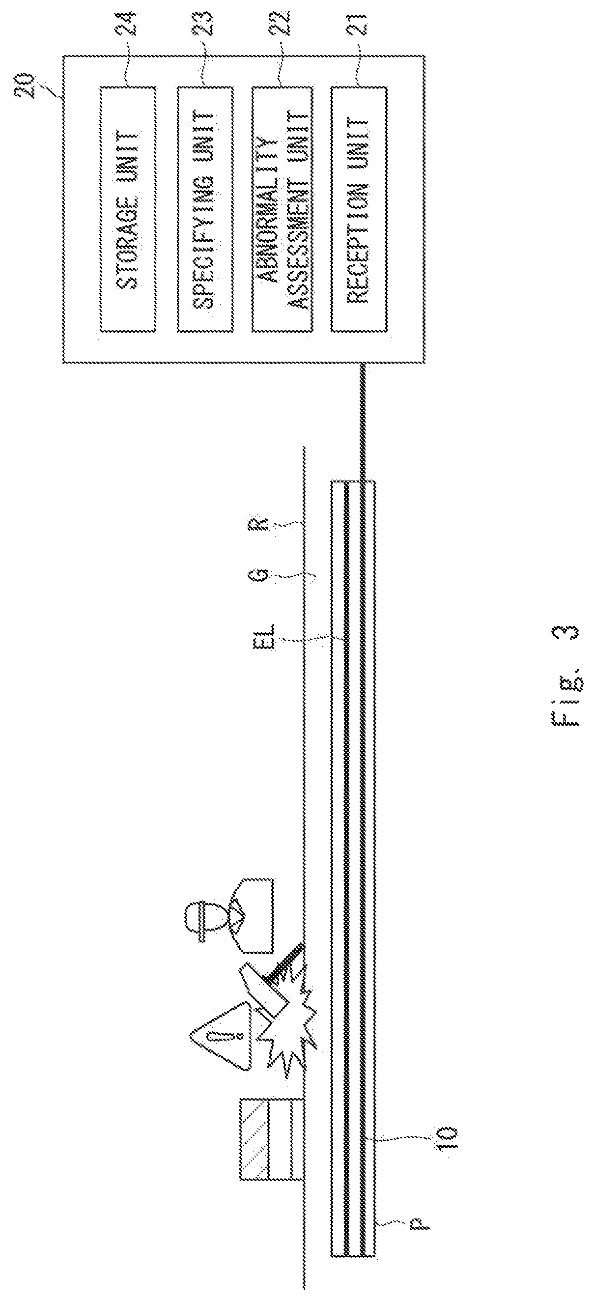 Patent US12104947 Figure 3 – Abnormality assessment device using optical fiber sensing system