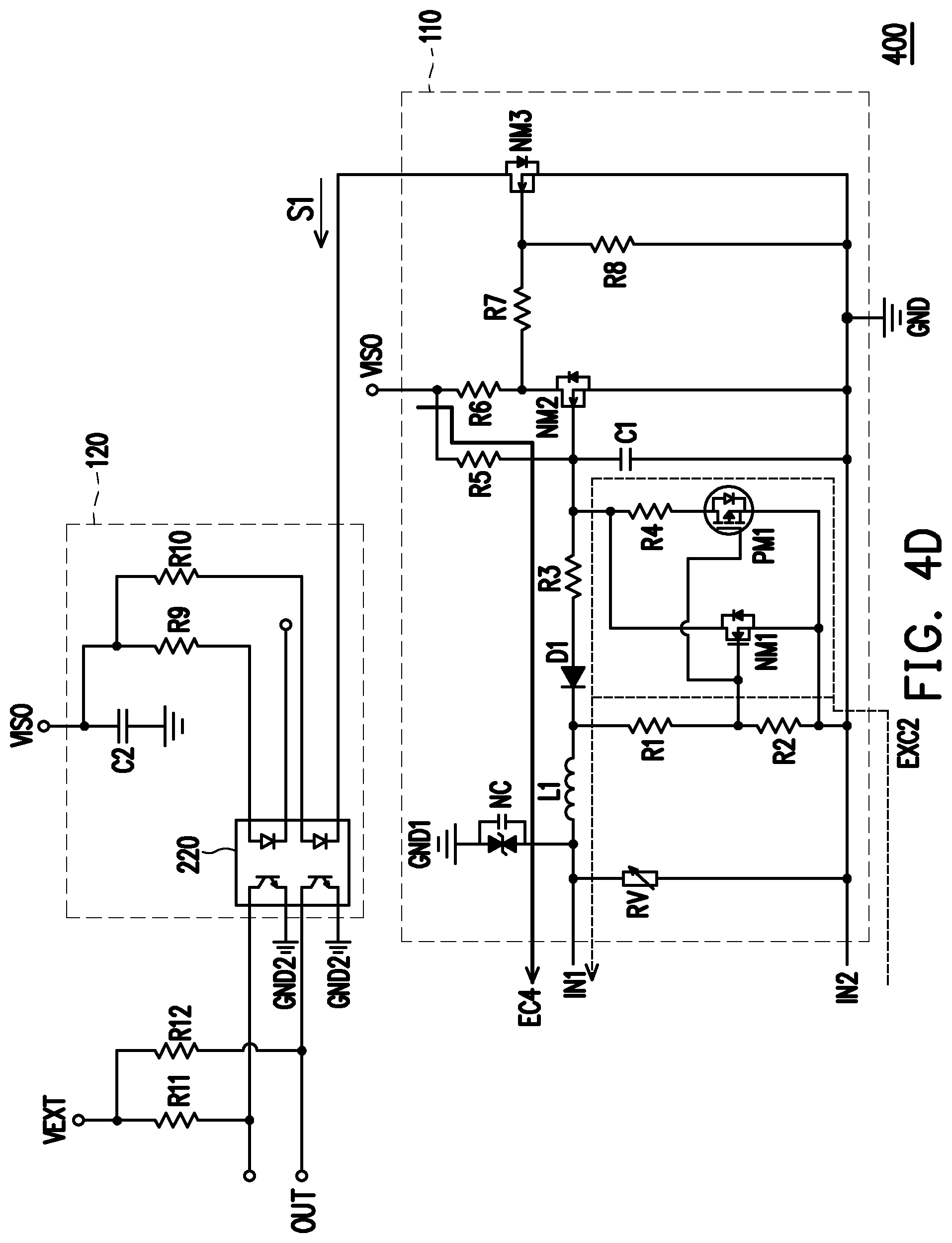 Patent US12104951 Figure 7 – Photocoupler sensing circuit and operation method thereof