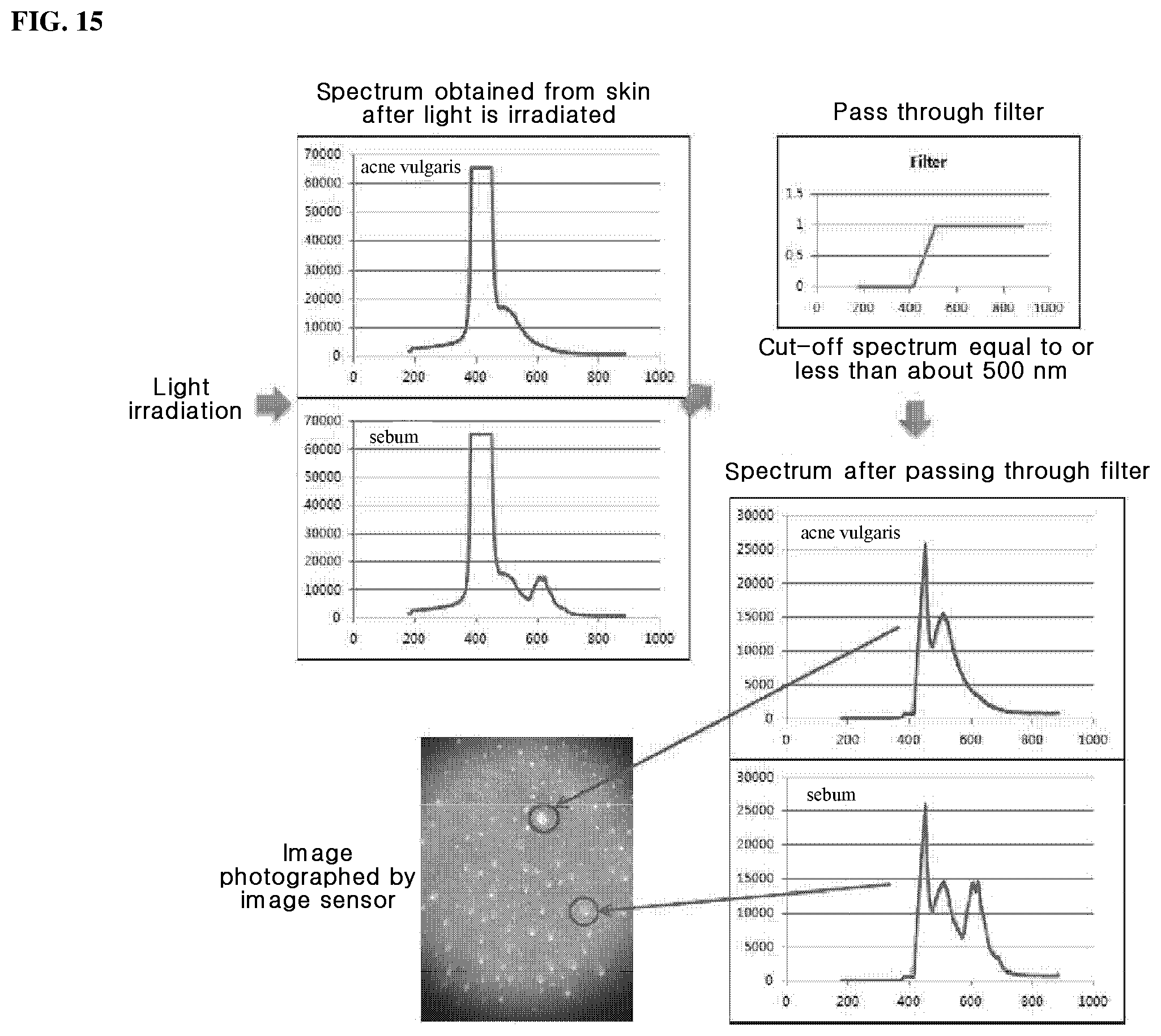 Patent US12104956 Figure 10 – Hyperspectral image measurement device and calibration method thereof, camera module and device for diagnosing skin and skin image processing method