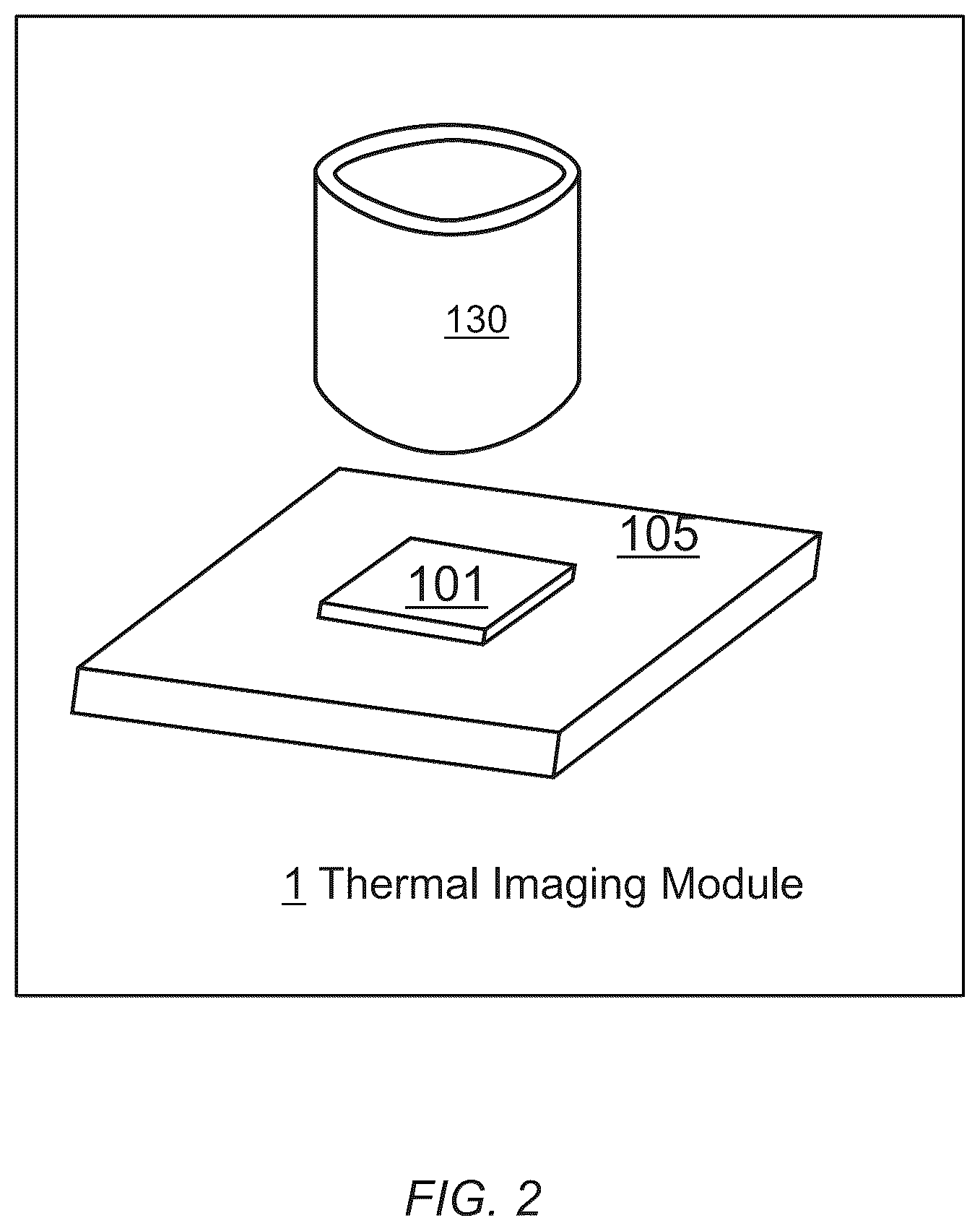 Patent US12104962 Figure 3 – Design, test, and operation of a small thermal imaging core