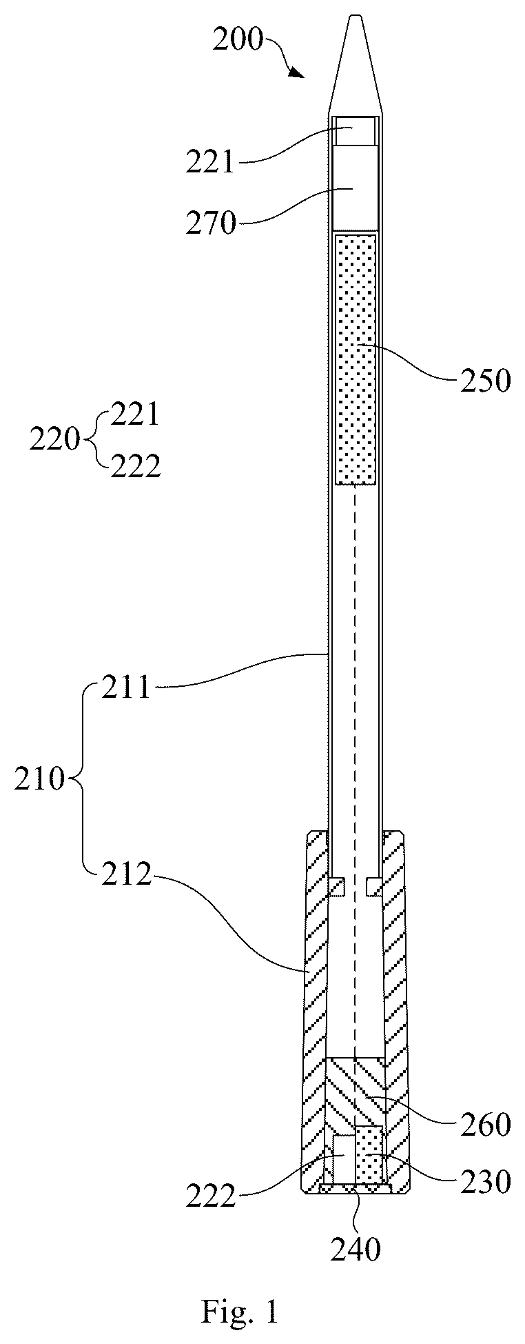 Patent US12104963 Figure 1 – Food thermometer, repeater and food thermometer assembly