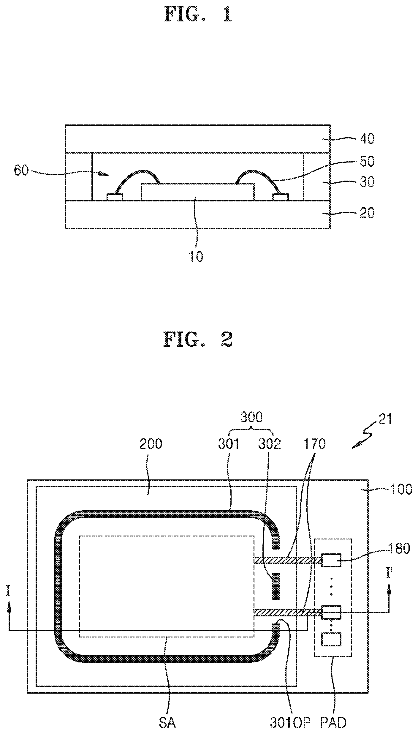 Patent US12104964 Figure 1 – Sensor package and sensor package module including the same