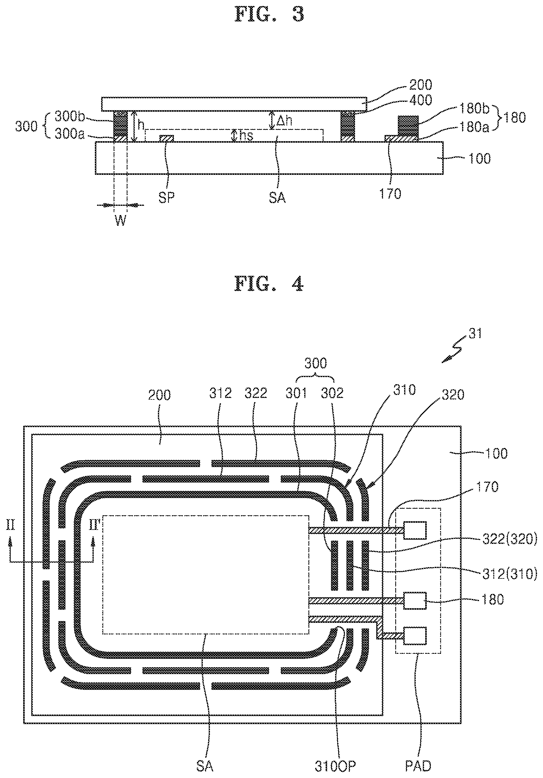Patent US12104964 Figure 2 – Sensor package and sensor package module including the same