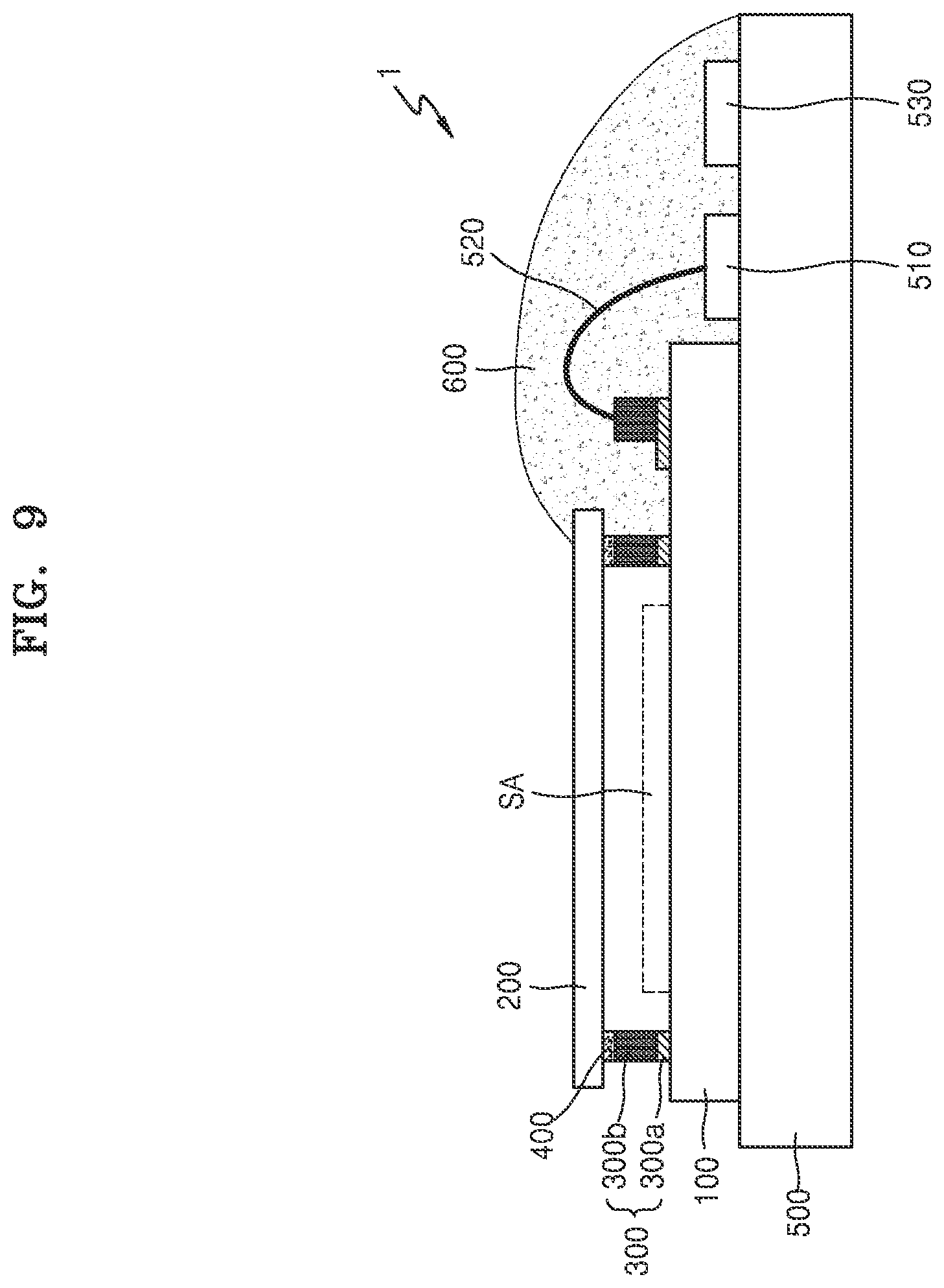 Patent US12104964 Figure 7 – Sensor package and sensor package module including the same