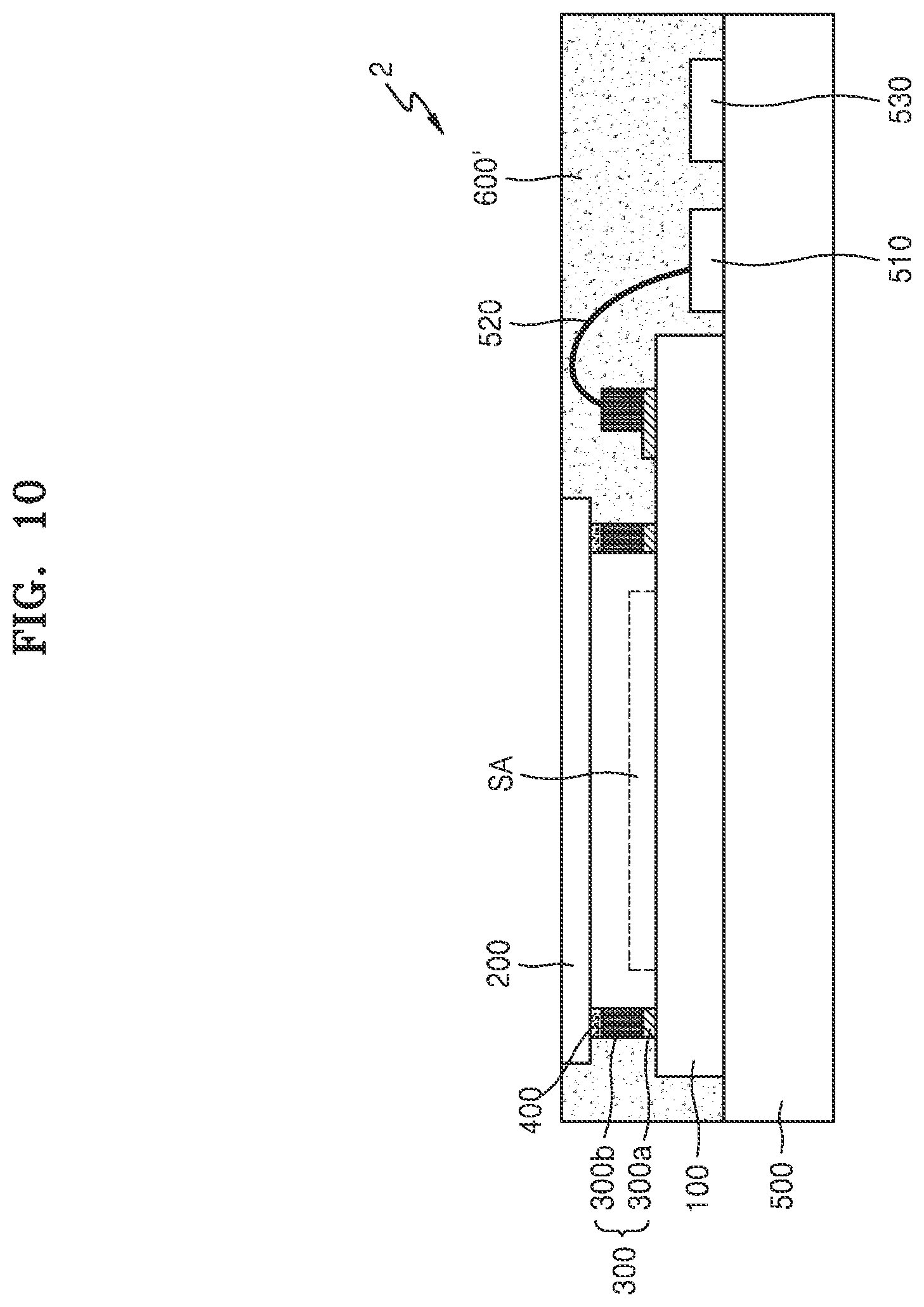 Patent US12104964 Figure 8 – Sensor package and sensor package module including the same