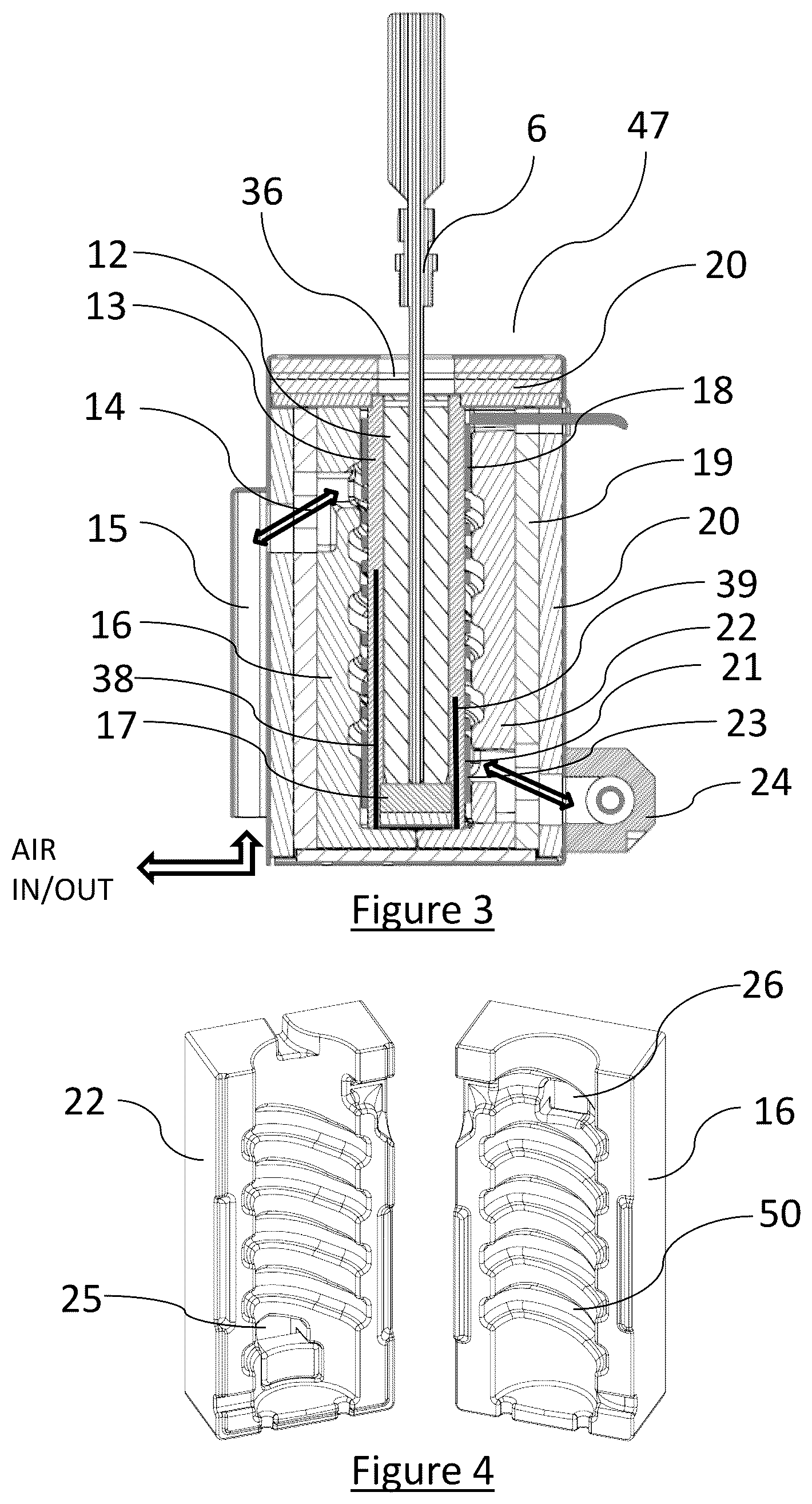 Patent US12104965 Figure 3 – Dry well temperature calibrators, cooling systems, and methods