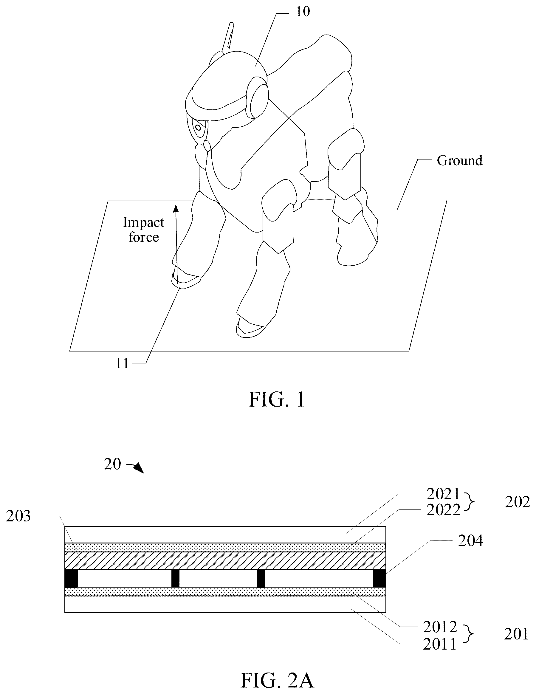 Patent US12104968 Figure 1 – Flexible capacitor array and preparation method therefor, capacitor array detection system, and robot