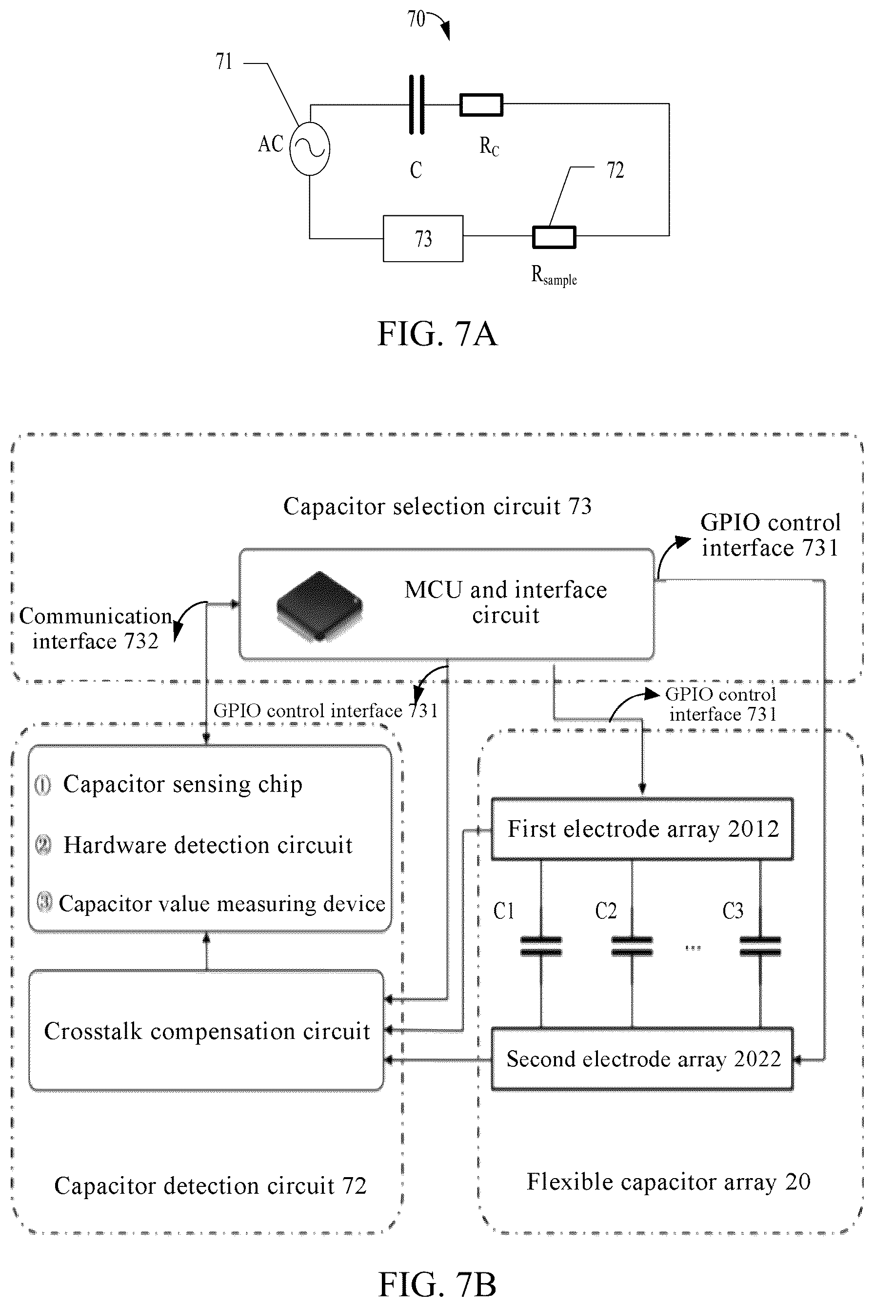 Patent US12104968 Figure 9 – Flexible capacitor array and preparation method therefor, capacitor array detection system, and robot