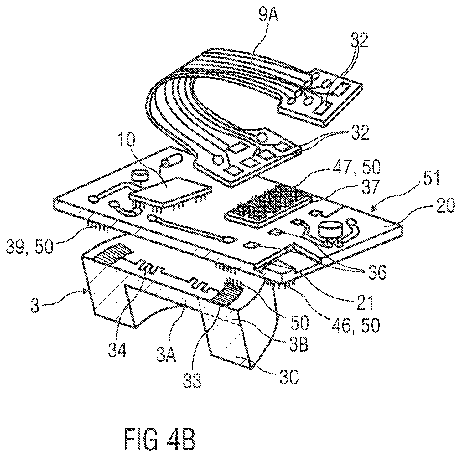 Patent US12104969 Figure 4 – Sensor for detecting pressure and/or filling level and/or flow rate and/or density and/or mass and/or temperature
