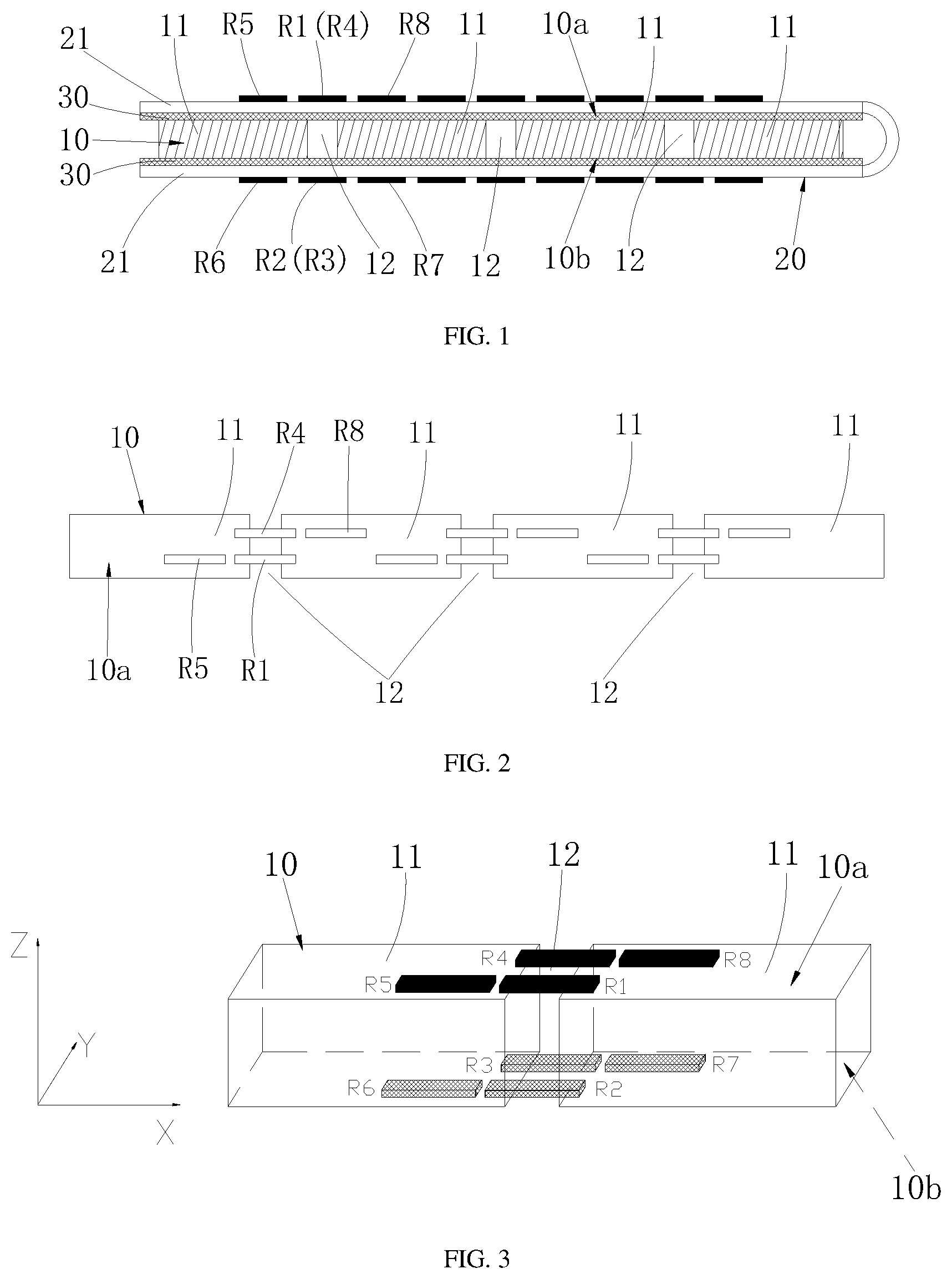 Patent US12104970 Figure 1 – Pressure sensing device, pressure sensing method and equipment with temperature compensation