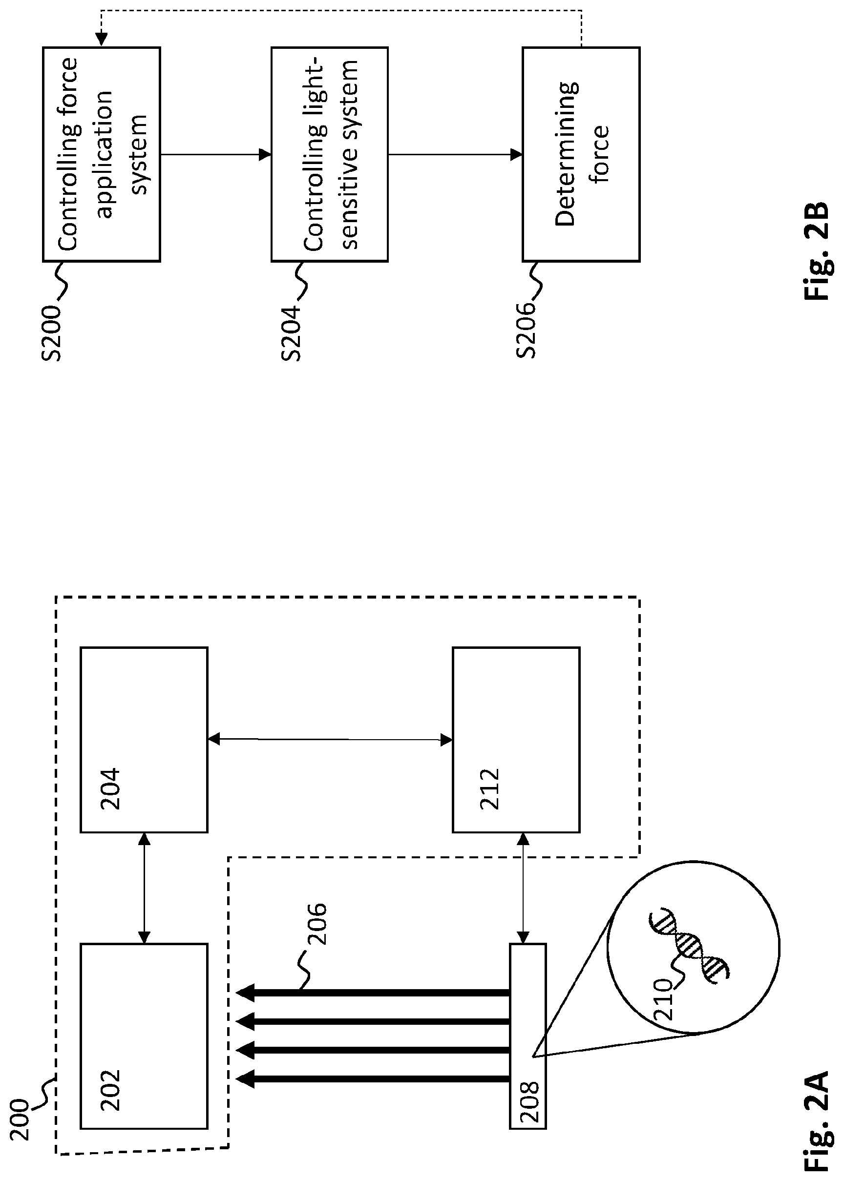 Patent US12104971 Figure 2 – Method and system for optical force measurement