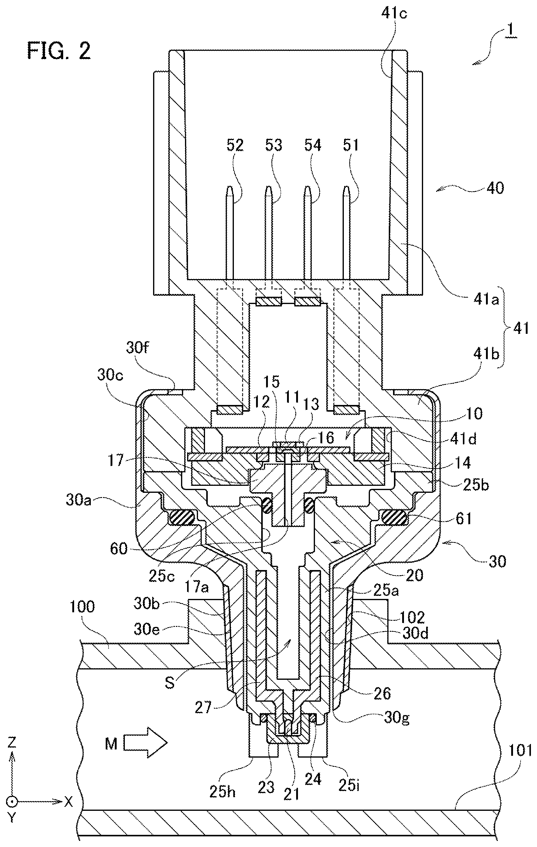 Patent US12104973 Figure 2 – Combined sensor