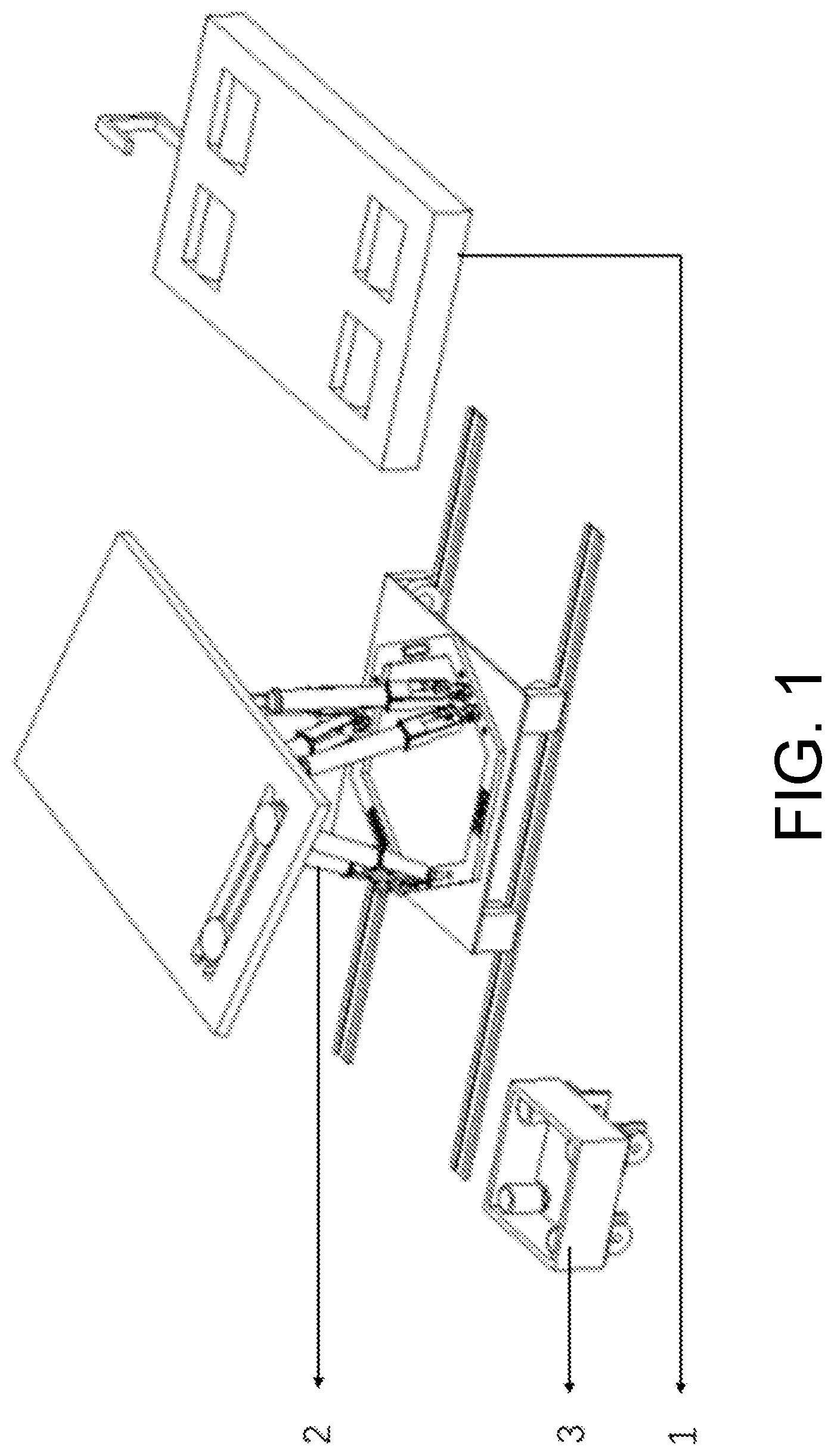 Patent US12104979 Figure 1 – Whole vehicle in-loop test system of intelligent automobile