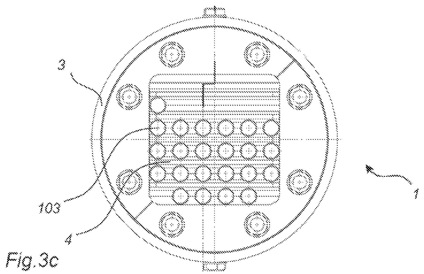 Patent US12104983 Figure 5 – Pressure test insert and frame