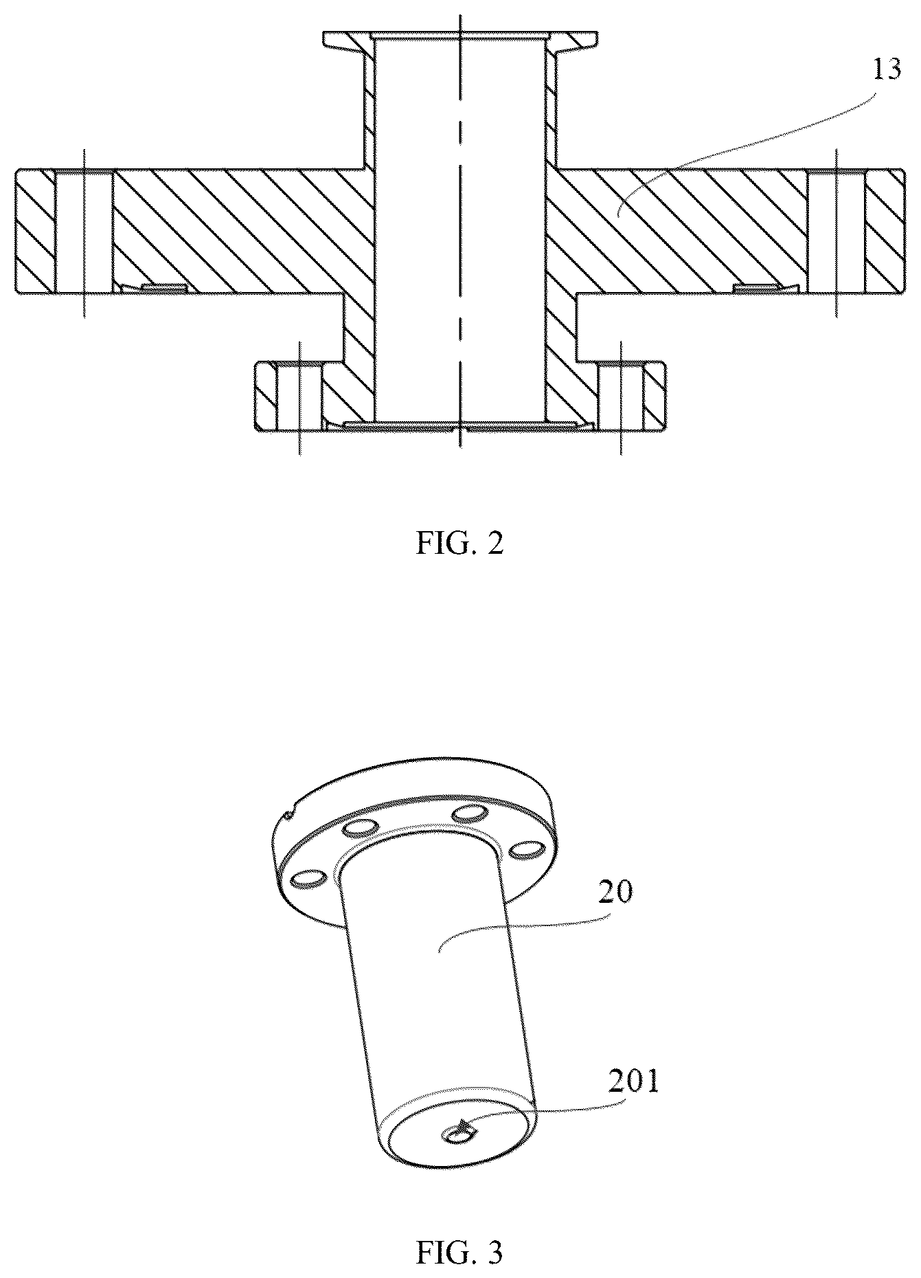 Patent US12104984 Figure 2 – Test device for detecting sealing performance of one-way valve
