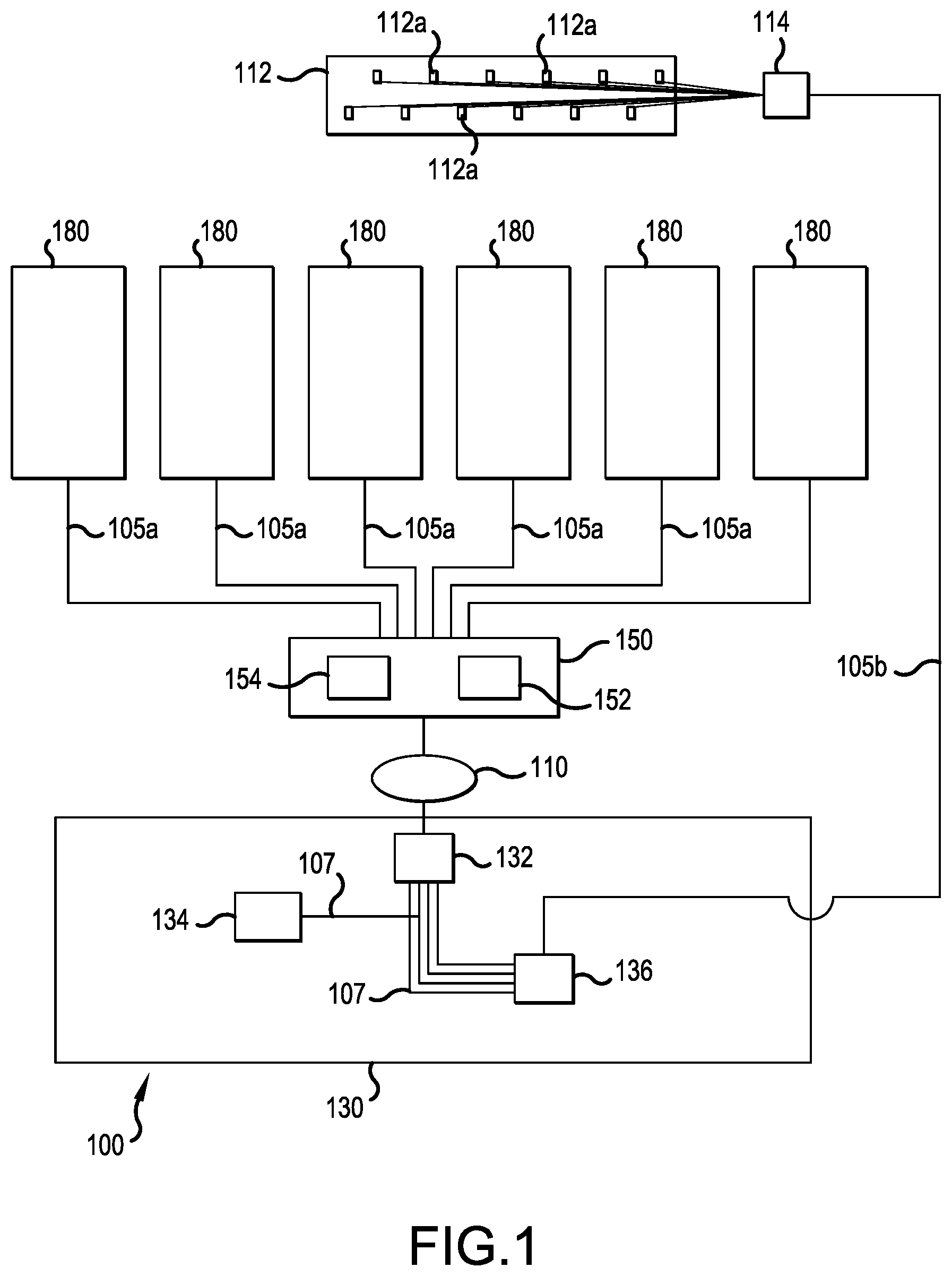 Patent US12104985 Figure 1 – System for aerospace acoustic testing