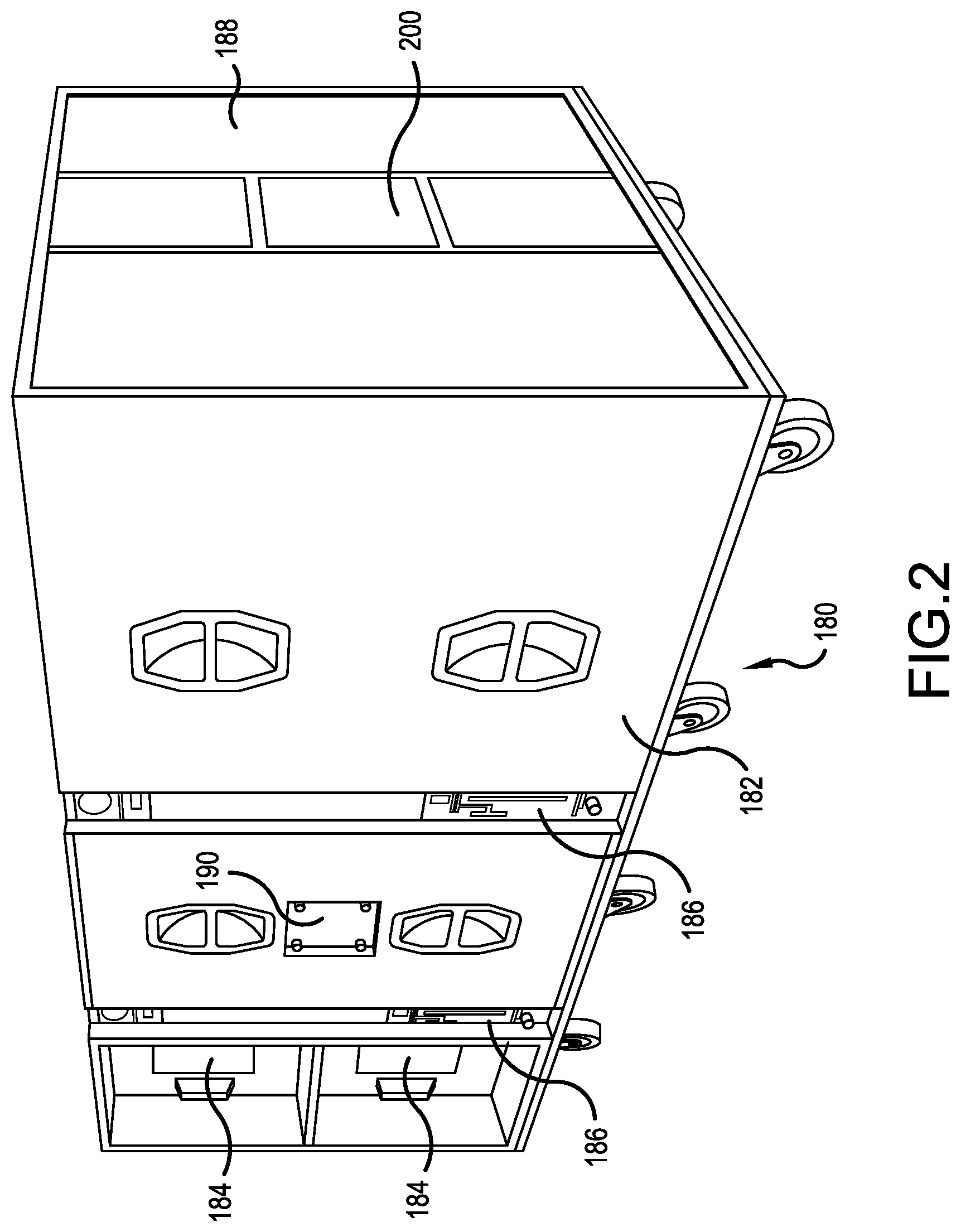 Patent US12104985 Figure 2 – System for aerospace acoustic testing