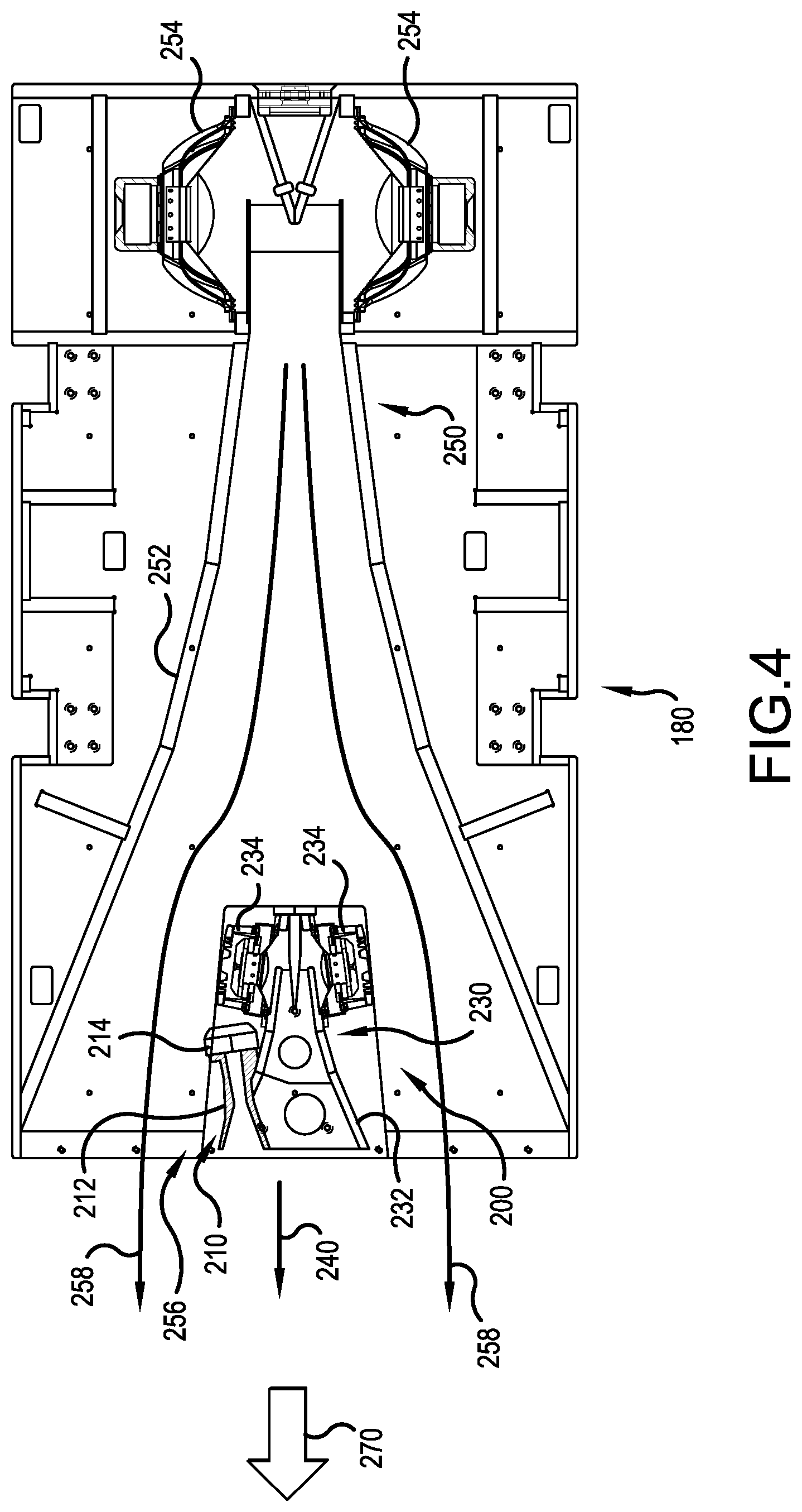 Patent US12104985 Figure 4 – System for aerospace acoustic testing