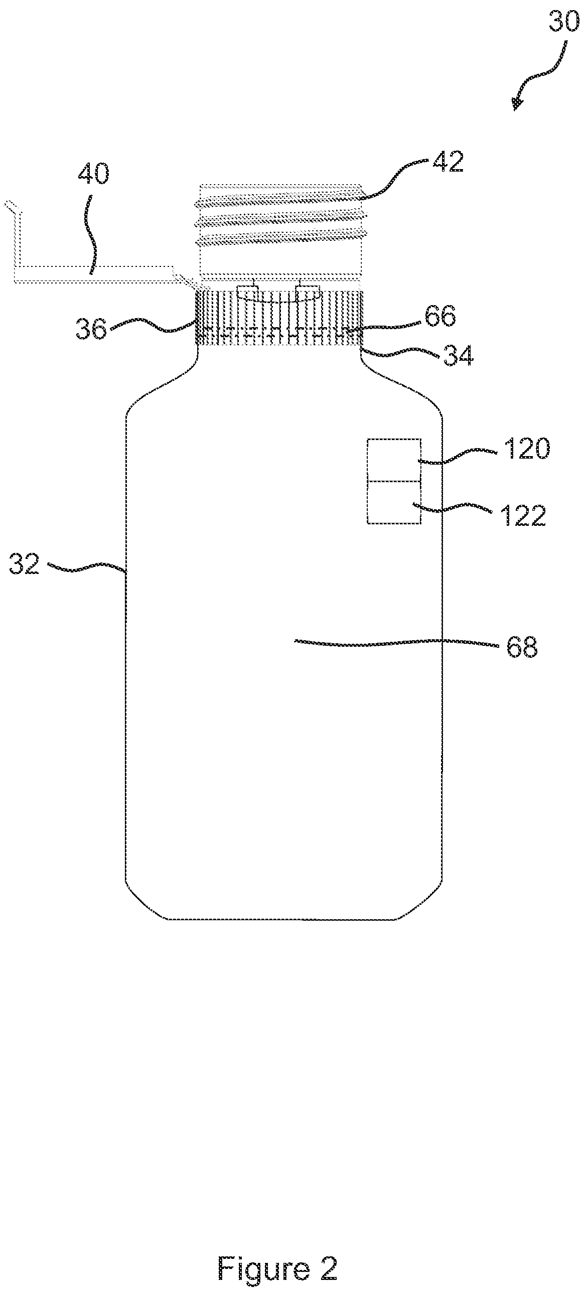 Patent US12104990 Figure 2 – Apparatus for collecting and storing fluid samples from vehicles and machinery