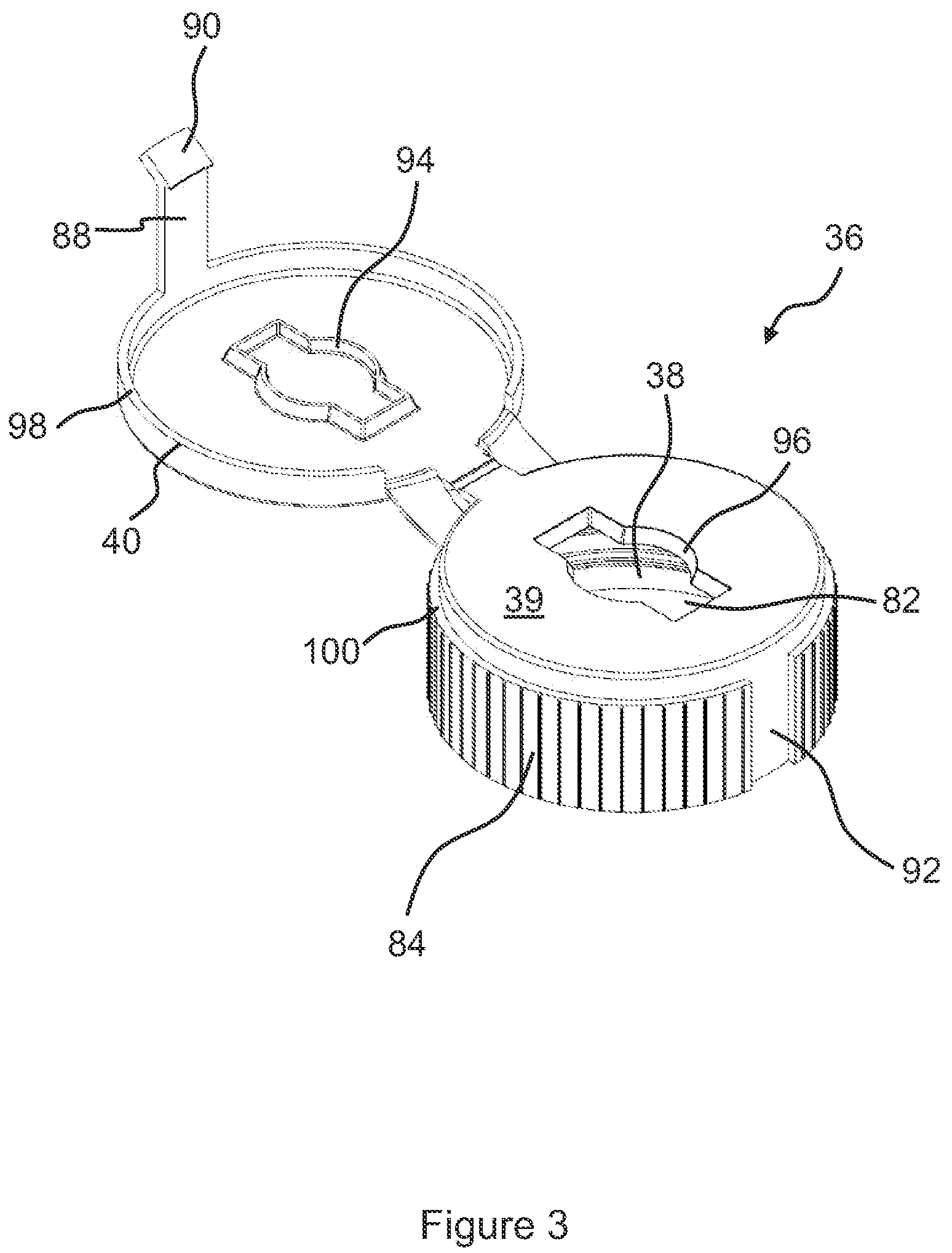 Patent US12104990 Figure 3 – Apparatus for collecting and storing fluid samples from vehicles and machinery