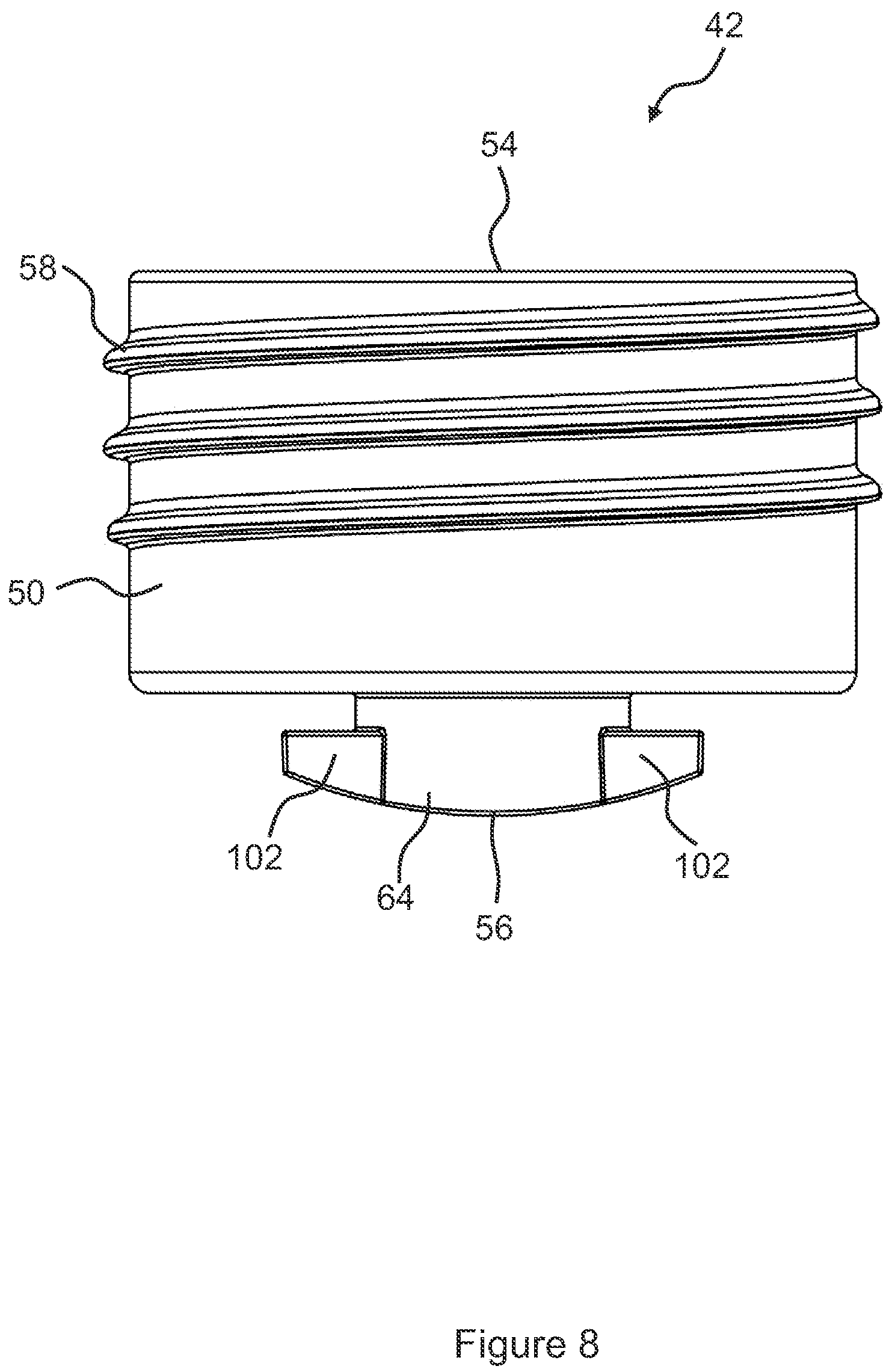 Patent US12104990 Figure 8 – Apparatus for collecting and storing fluid samples from vehicles and machinery