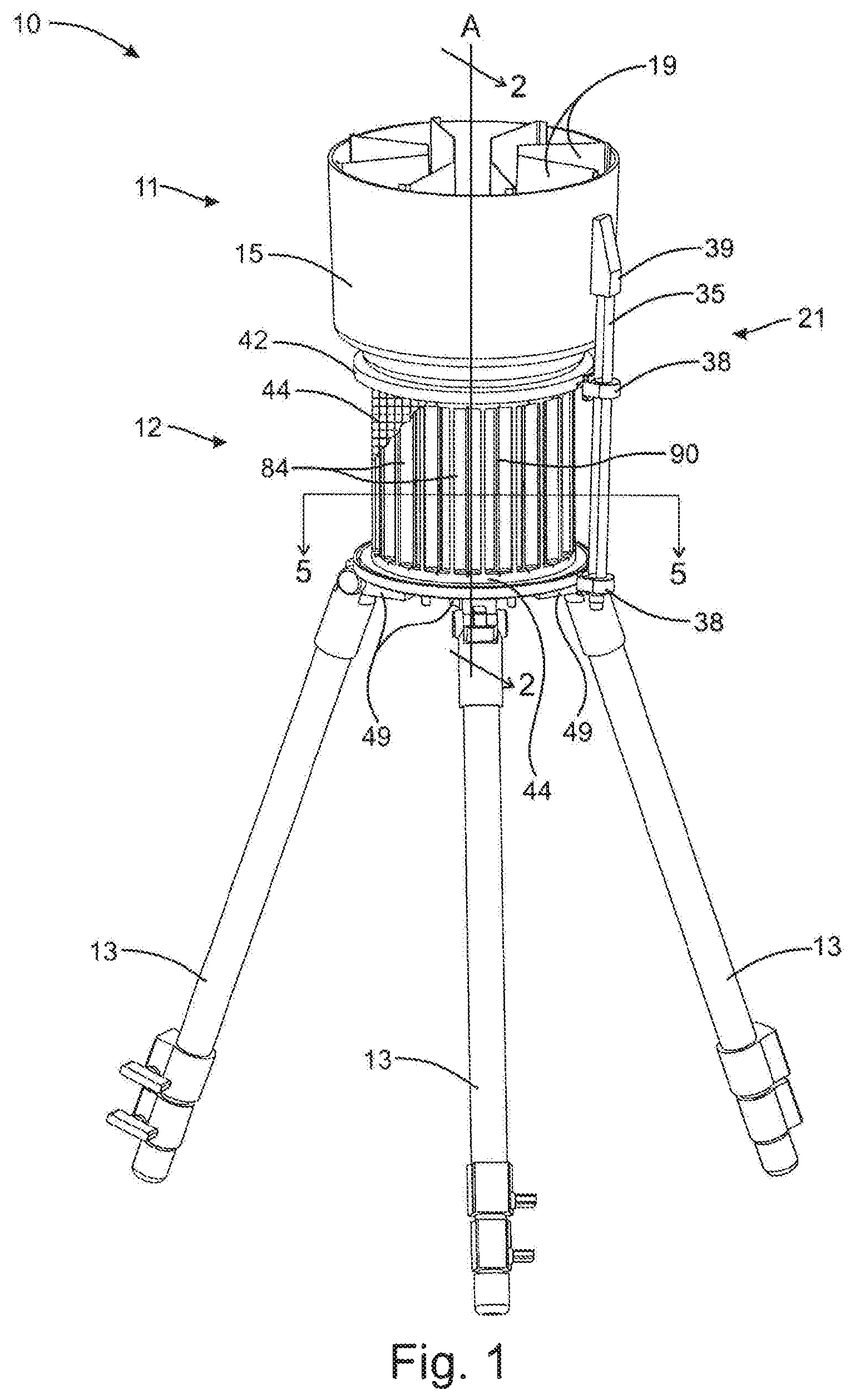 Patent US12104991 Figure 1 – Particle concentrator