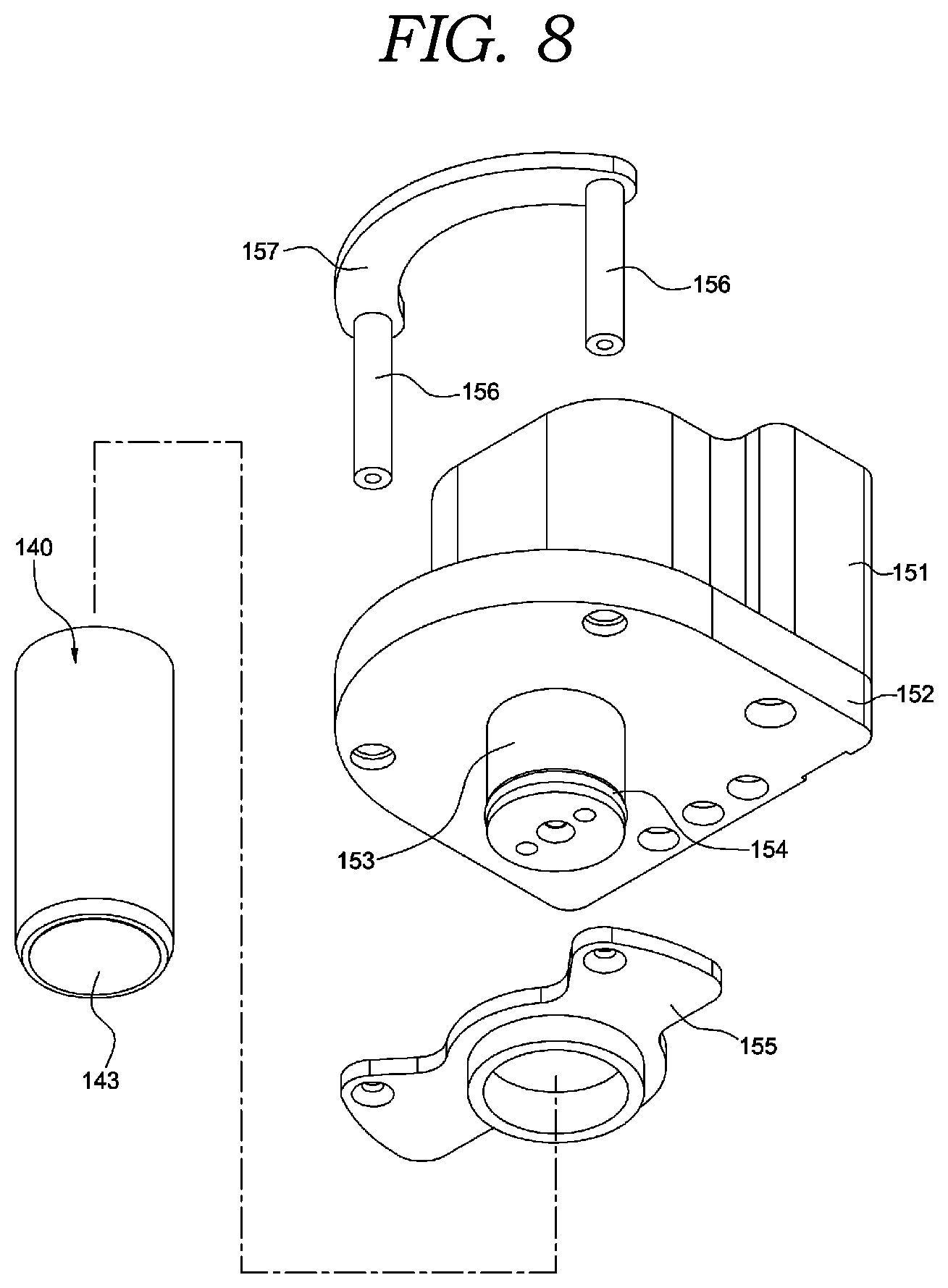 Patent US12104992 Figure 8 – Exfoliative cell processing device