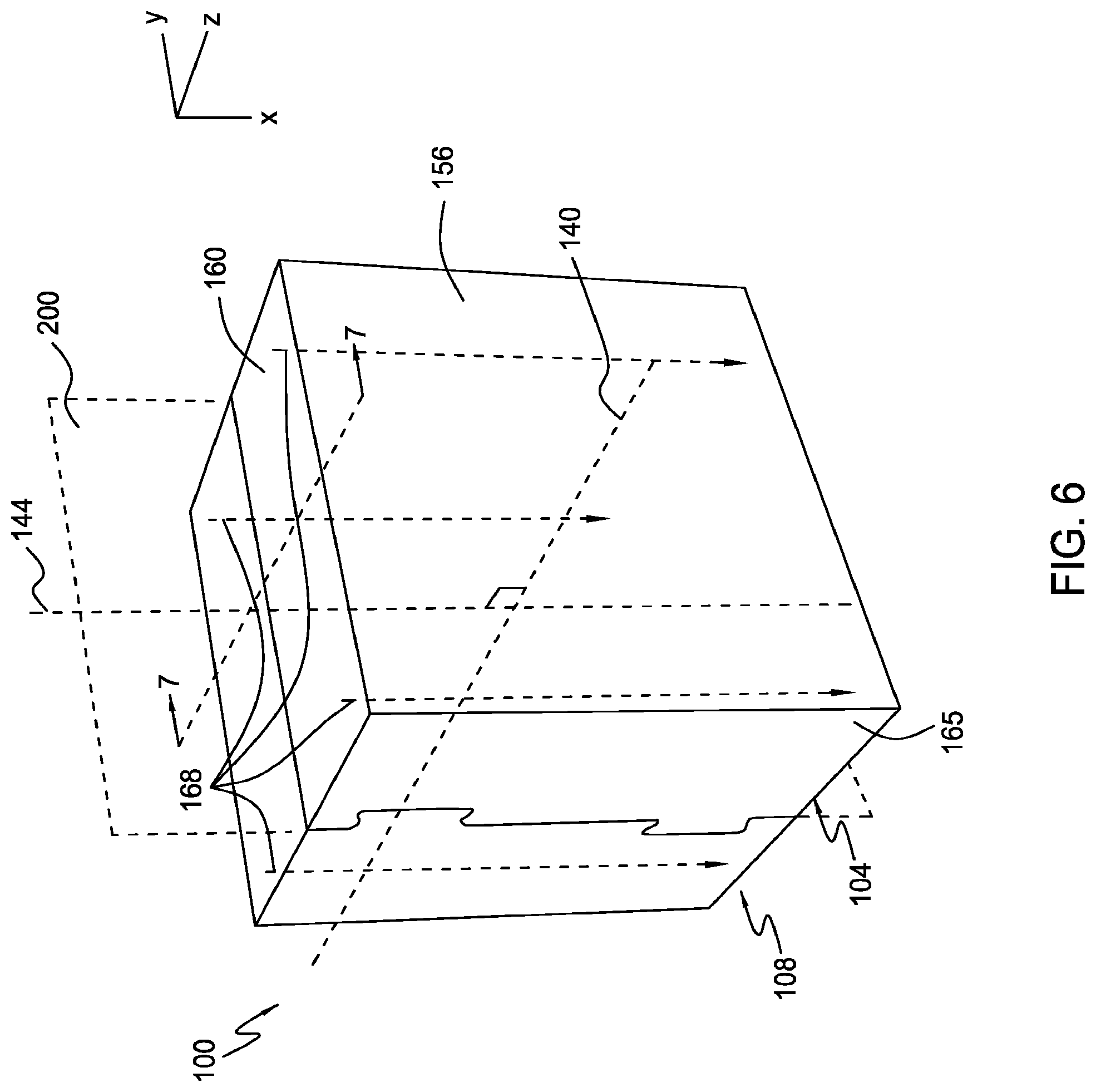 Patent US12104997 Figure 6 – Multi-axis specimen imaging device with embedded orientation markers
