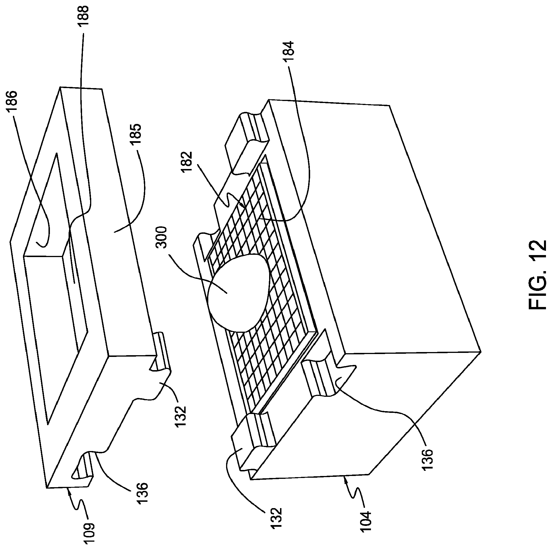 Patent US12104997 Figure 12 – Multi-axis specimen imaging device with embedded orientation markers