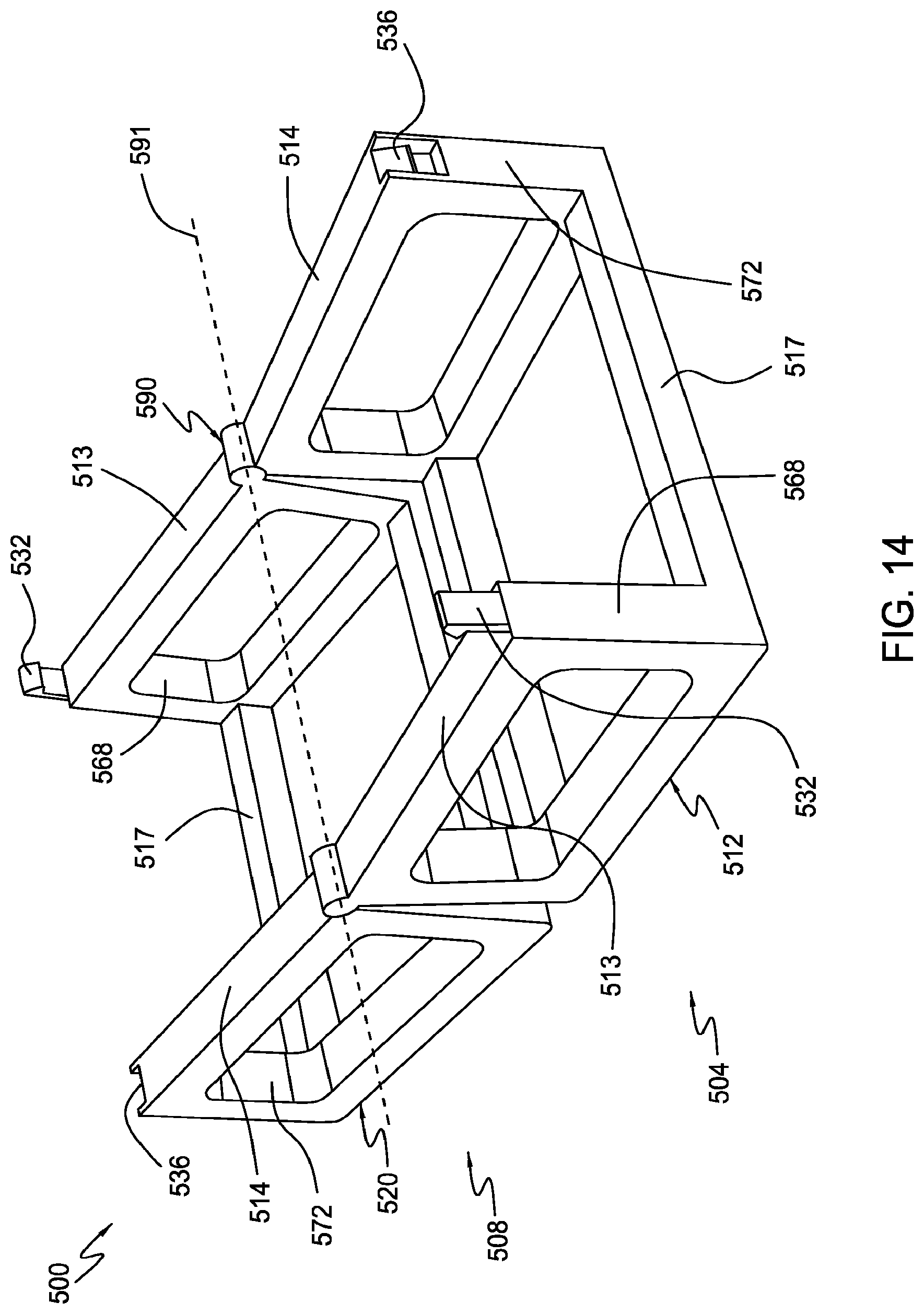 Patent US12104997 Figure 14 – Multi-axis specimen imaging device with embedded orientation markers