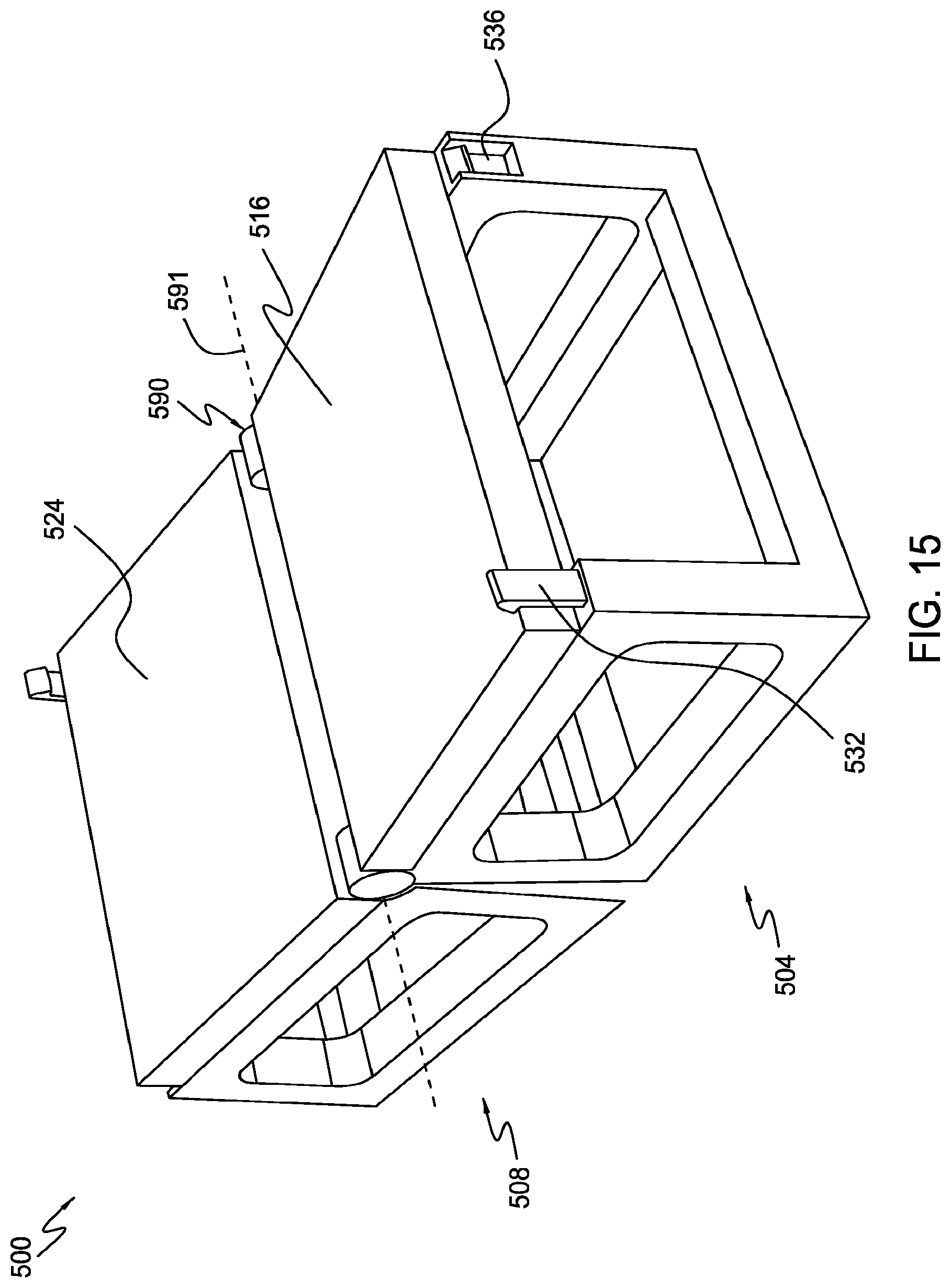 Patent US12104997 Figure 15 – Multi-axis specimen imaging device with embedded orientation markers