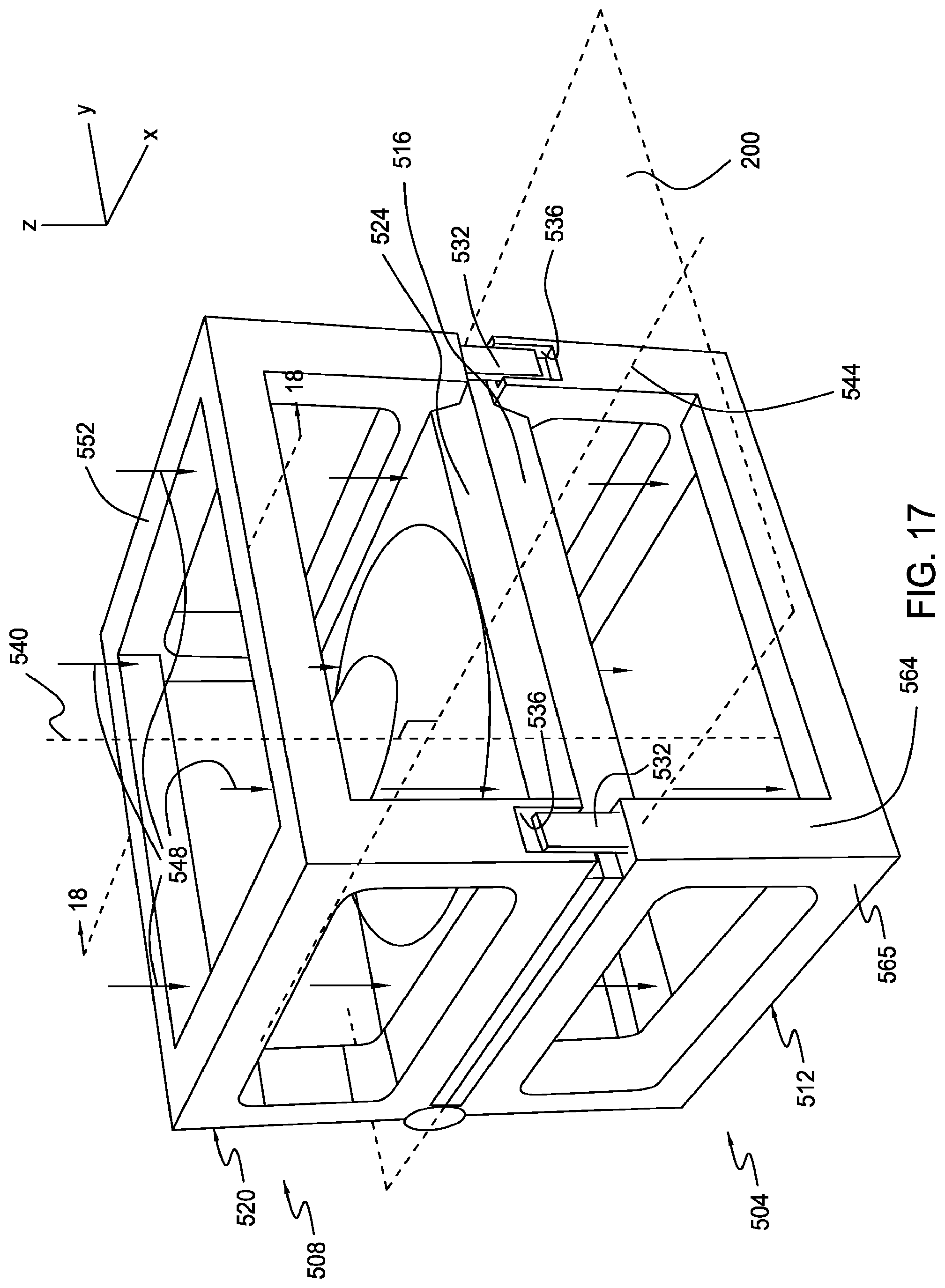 Patent US12104997 Figure 17 – Multi-axis specimen imaging device with embedded orientation markers