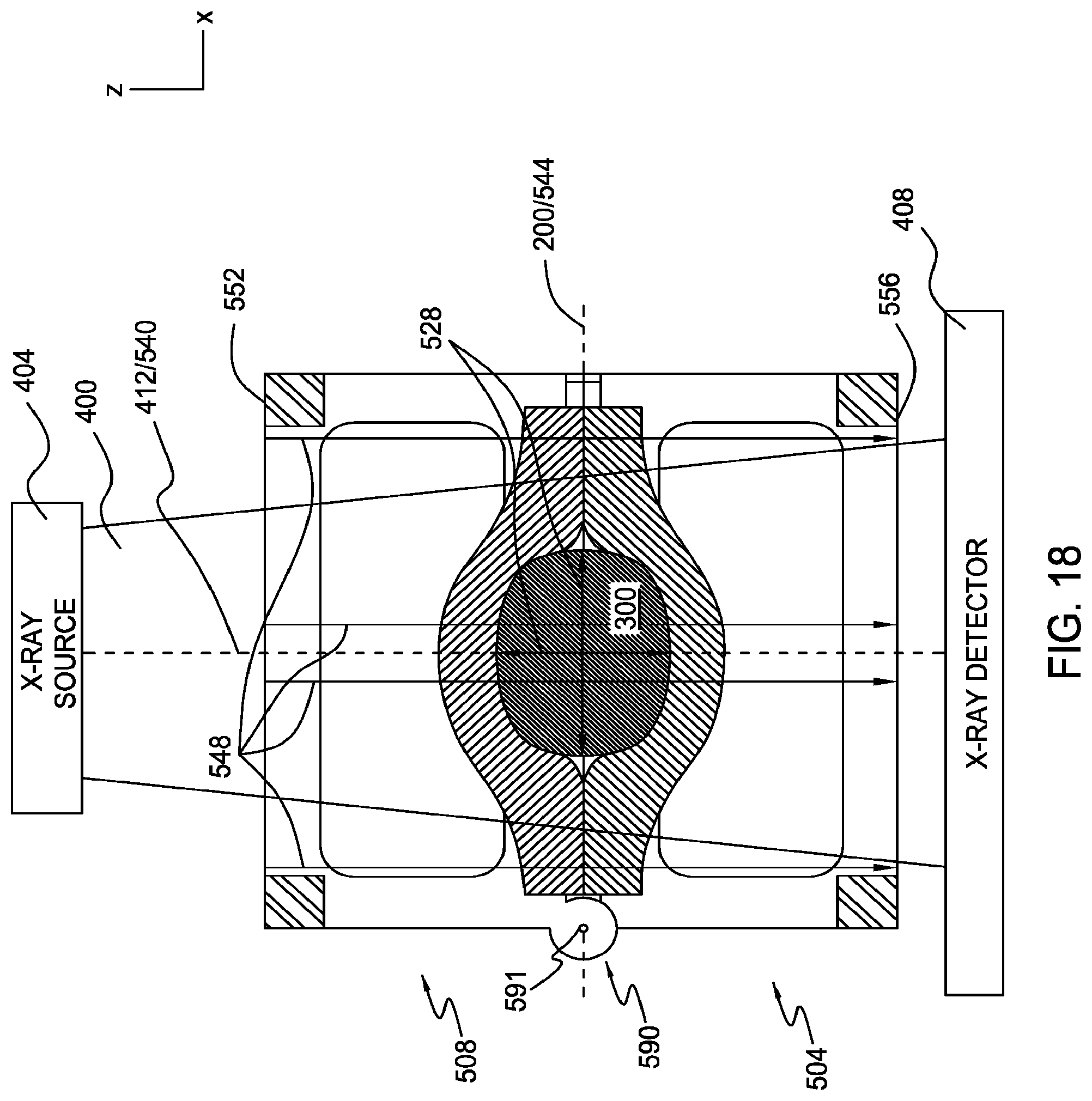 Patent US12104997 Figure 18 – Multi-axis specimen imaging device with embedded orientation markers