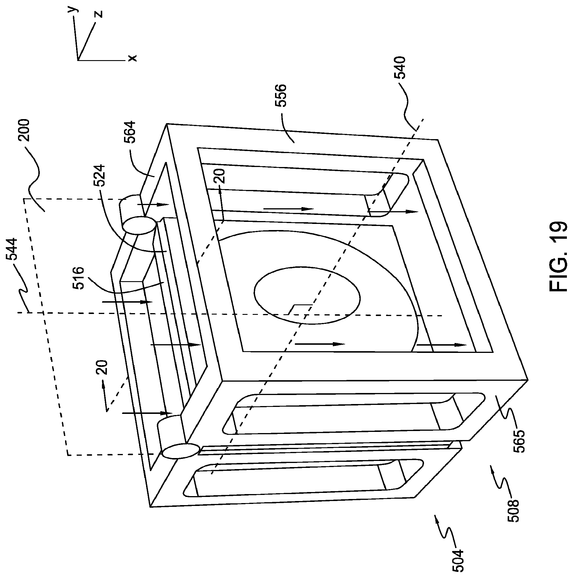 Patent US12104997 Figure 19 – Multi-axis specimen imaging device with embedded orientation markers