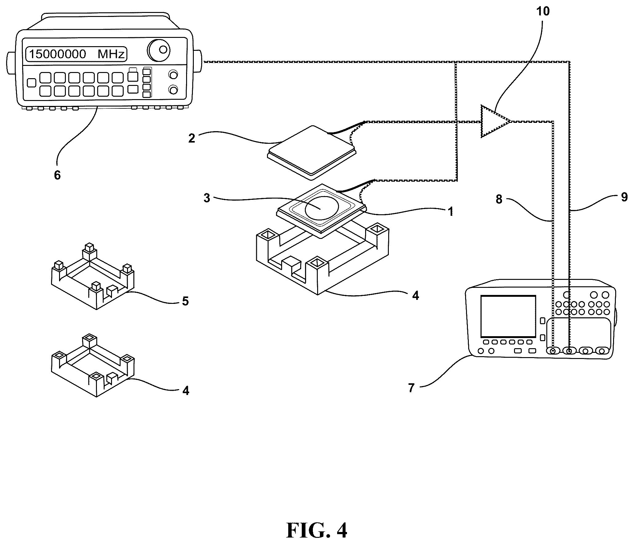 Patent US12104998 Figure 4 – Device for measuring property changes via in-situ micro-viscometry