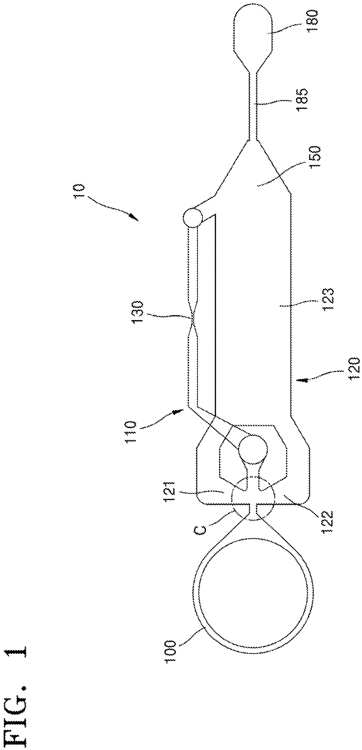 Patent US12105000 Figure 1 – Fine dust measurement module and fine dust measurement device