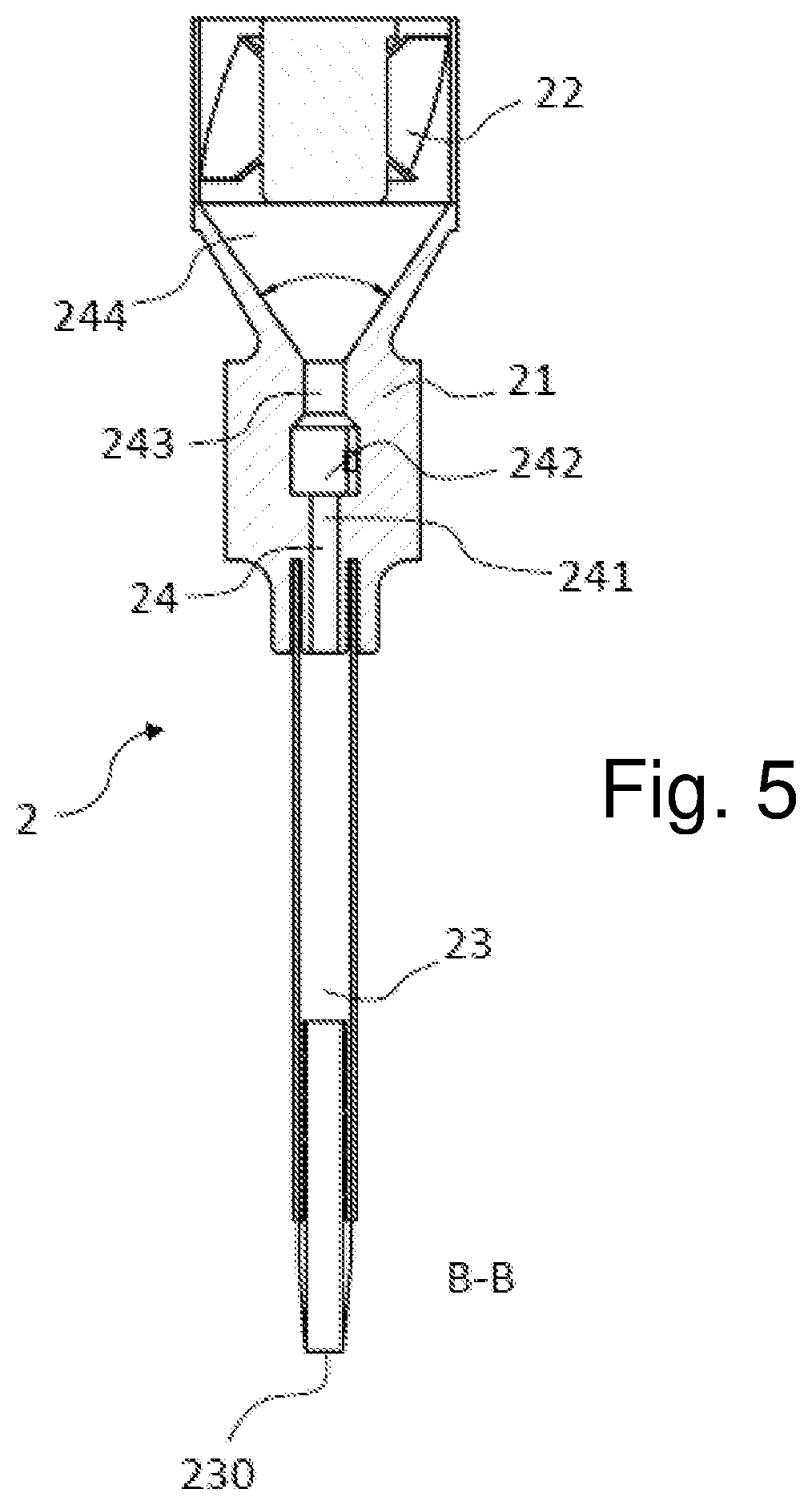 Patent US12105001 Figure 3 – Device for detecting the presence of pollen in the air, and corresponding detection method