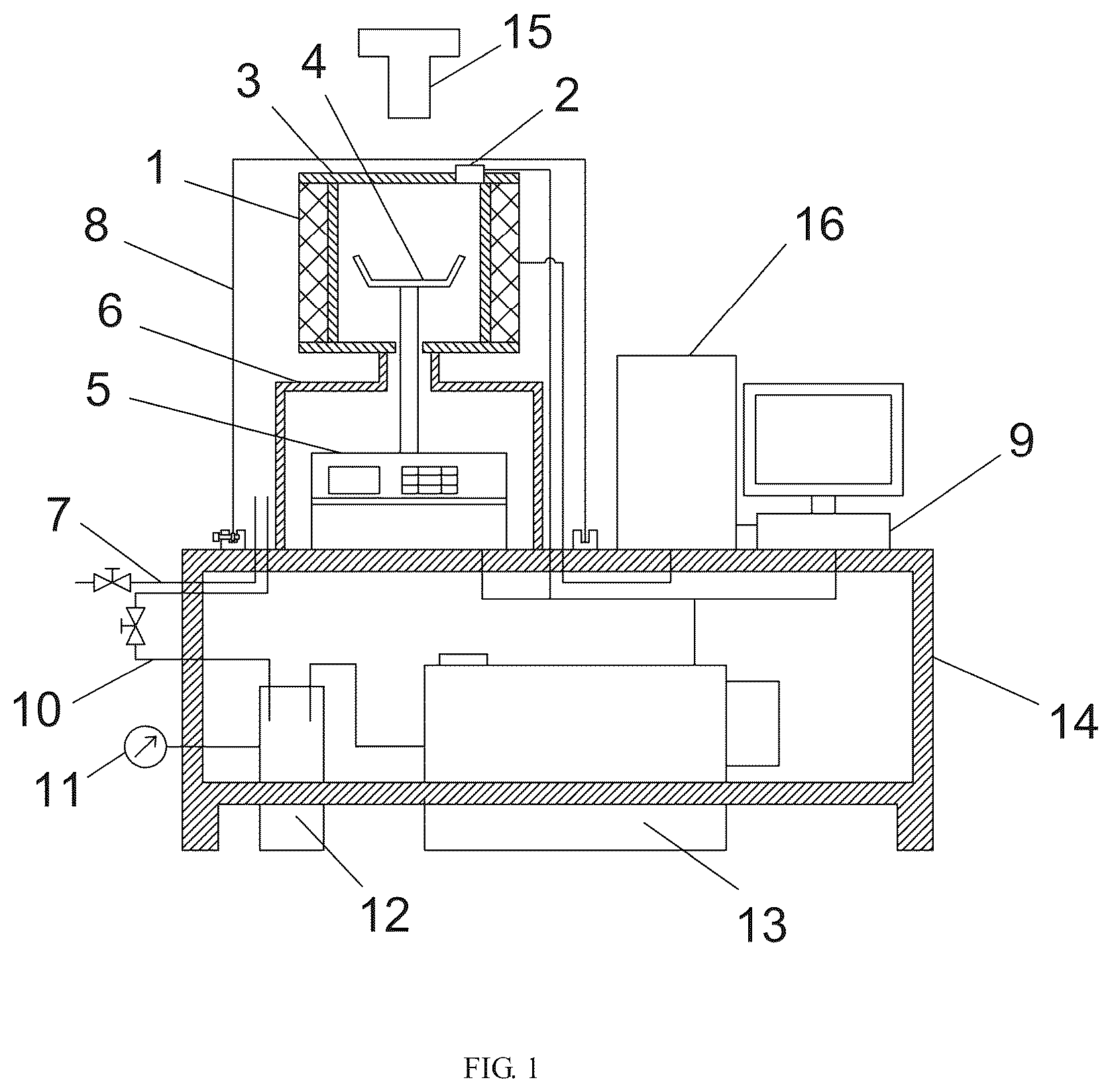 Patent US12105005 Figure 1 – Apparatus for evaluating dried crystal error in CO 2 drying experiment and use method thereof