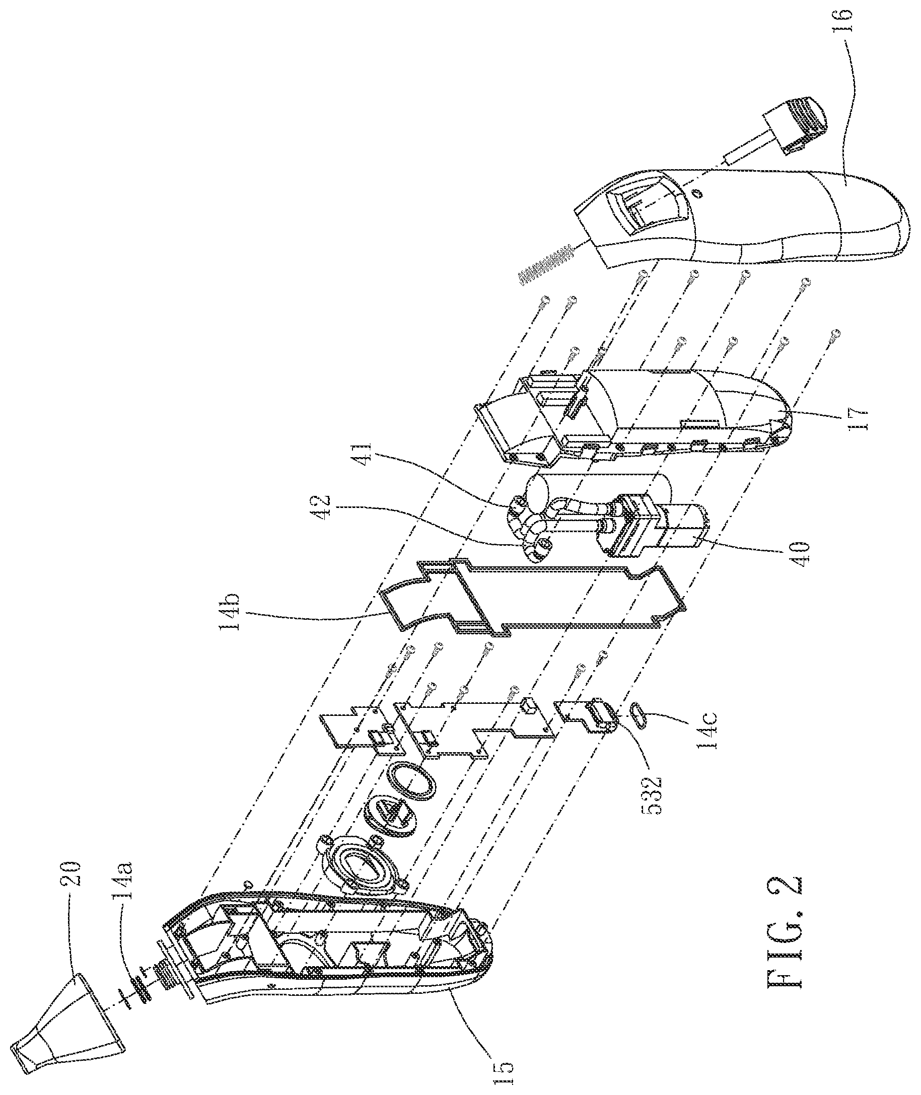 Patent US12105006 Figure 2 – Gas detection system for gynecological disease detection and detection method using the same