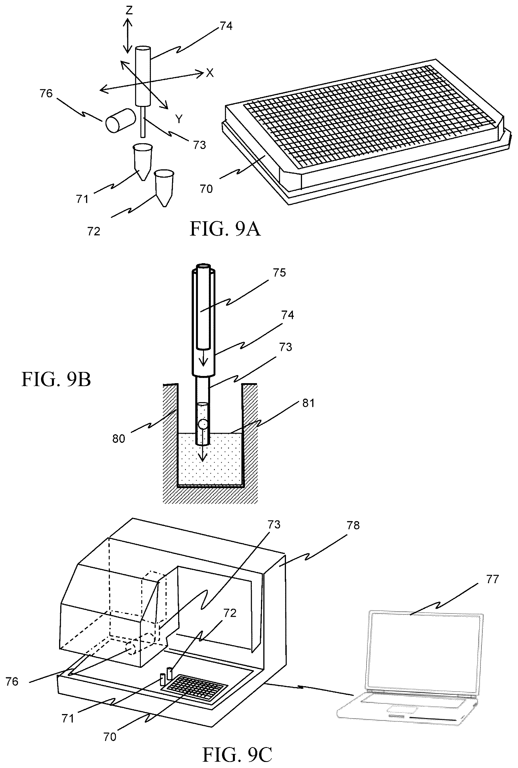 Patent US12105007 Figure 7 – Fine particle dispensing device, fine particle analysis device, reaction detection device, and method using said devices