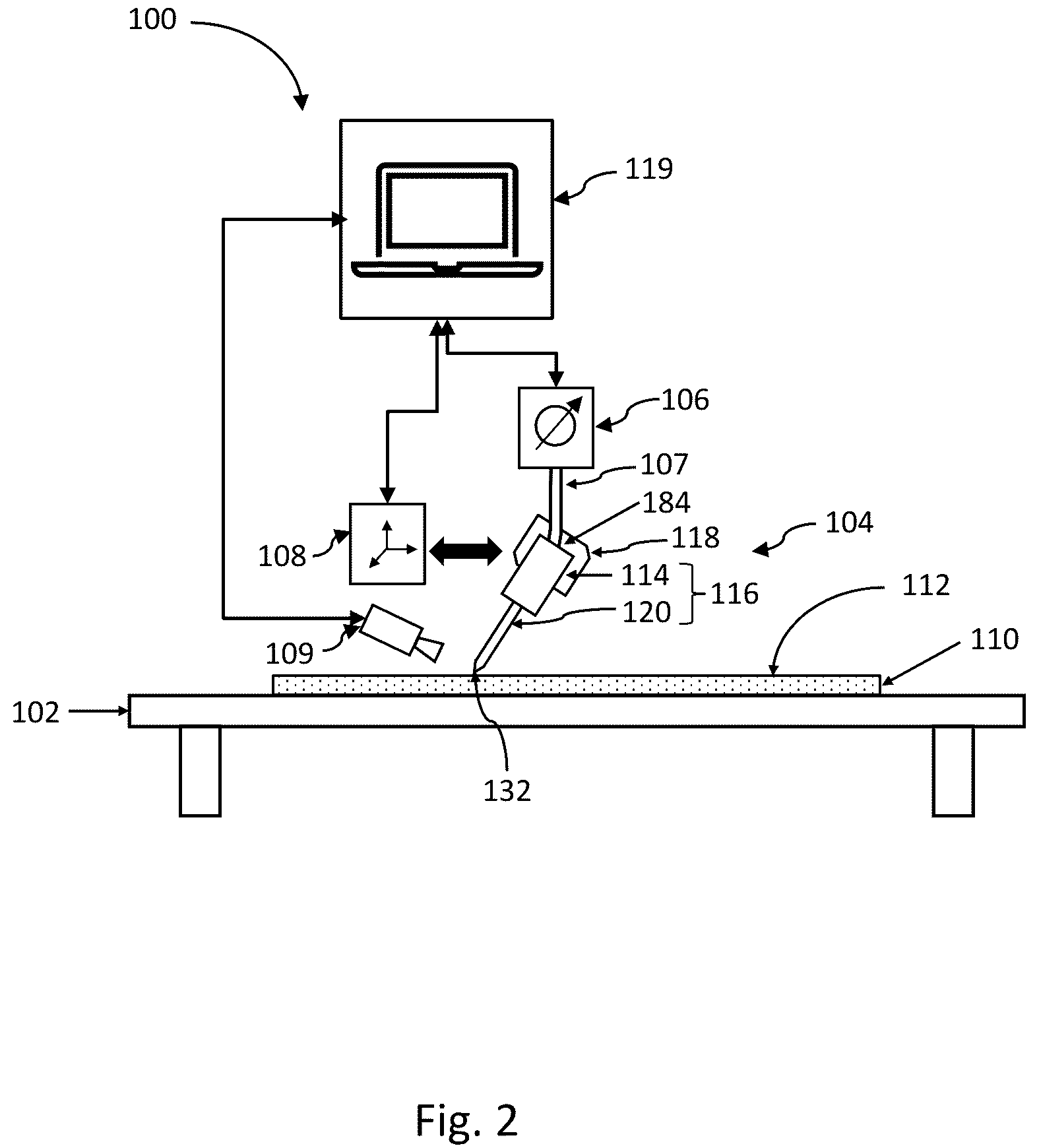 Patent US12105012 Figure 2 – Method of detecting surface irregularities on or in an internal surface of a cylinder for use in a piston-cylinder assembly, and related apparatus