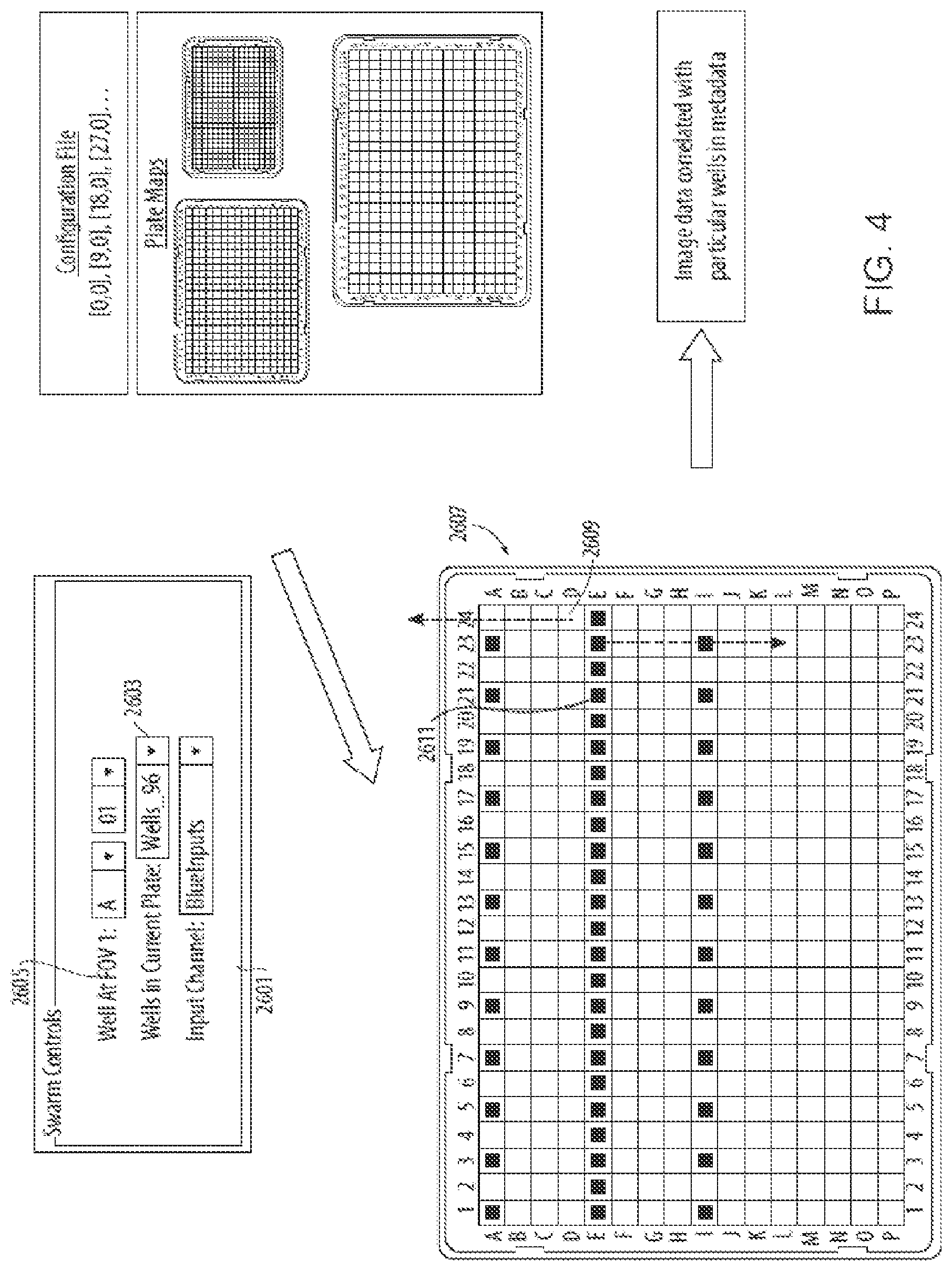 Patent US12105023 Figure 4 – Multi-well plate readers and methods of their use