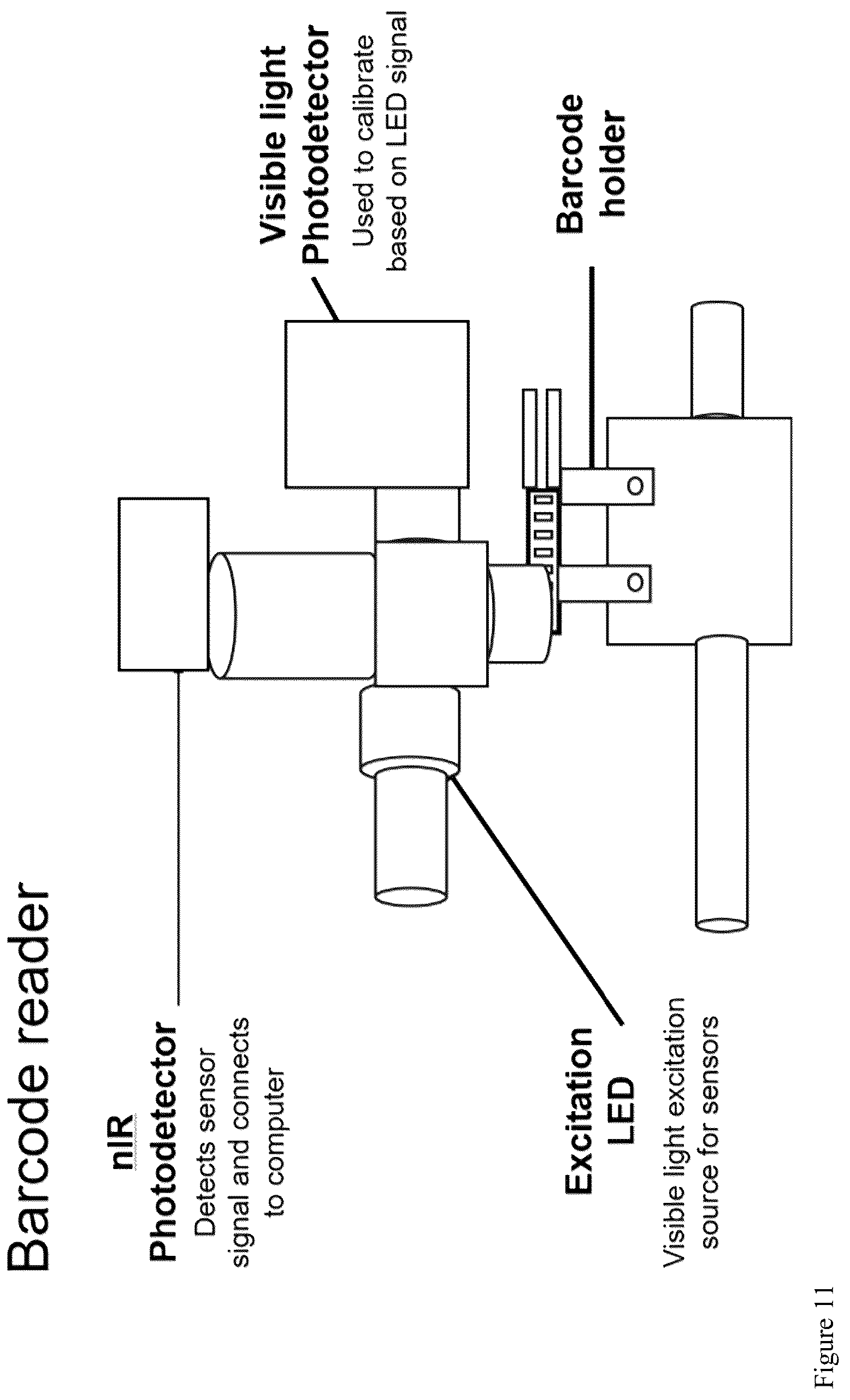 Patent US12105024 Figure 19 – Substrate-immobilized optical nanosensors