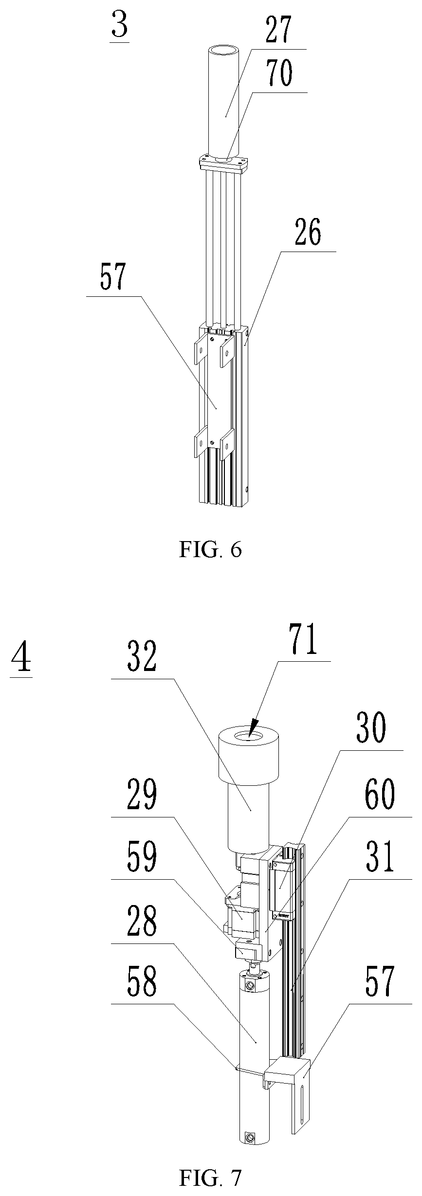 Patent US12105030 Figure 6 – Automatic detecting device for detecting flaws on surface of camshaft